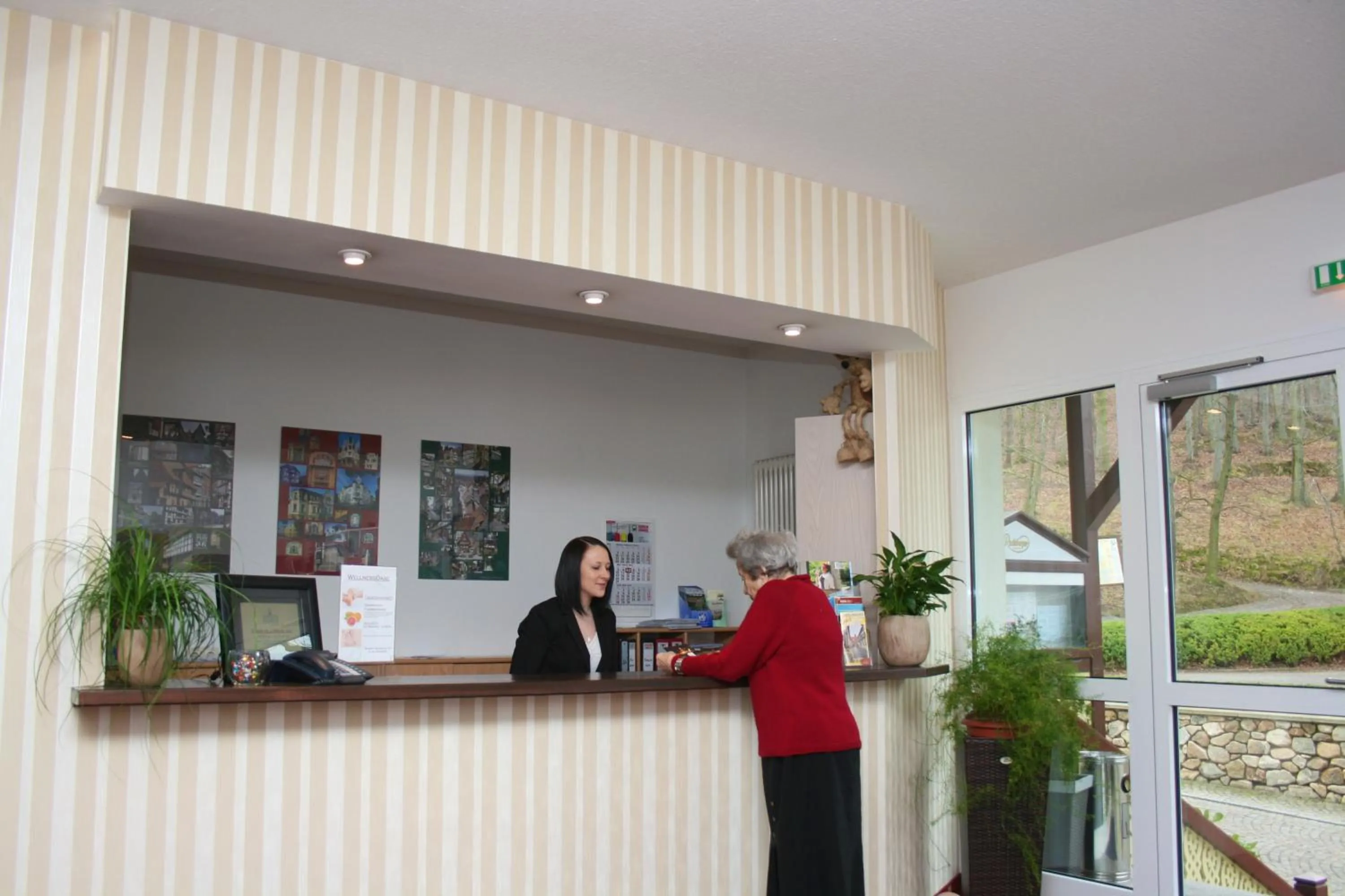 Lobby or reception in Kurhotel Bad Suderode