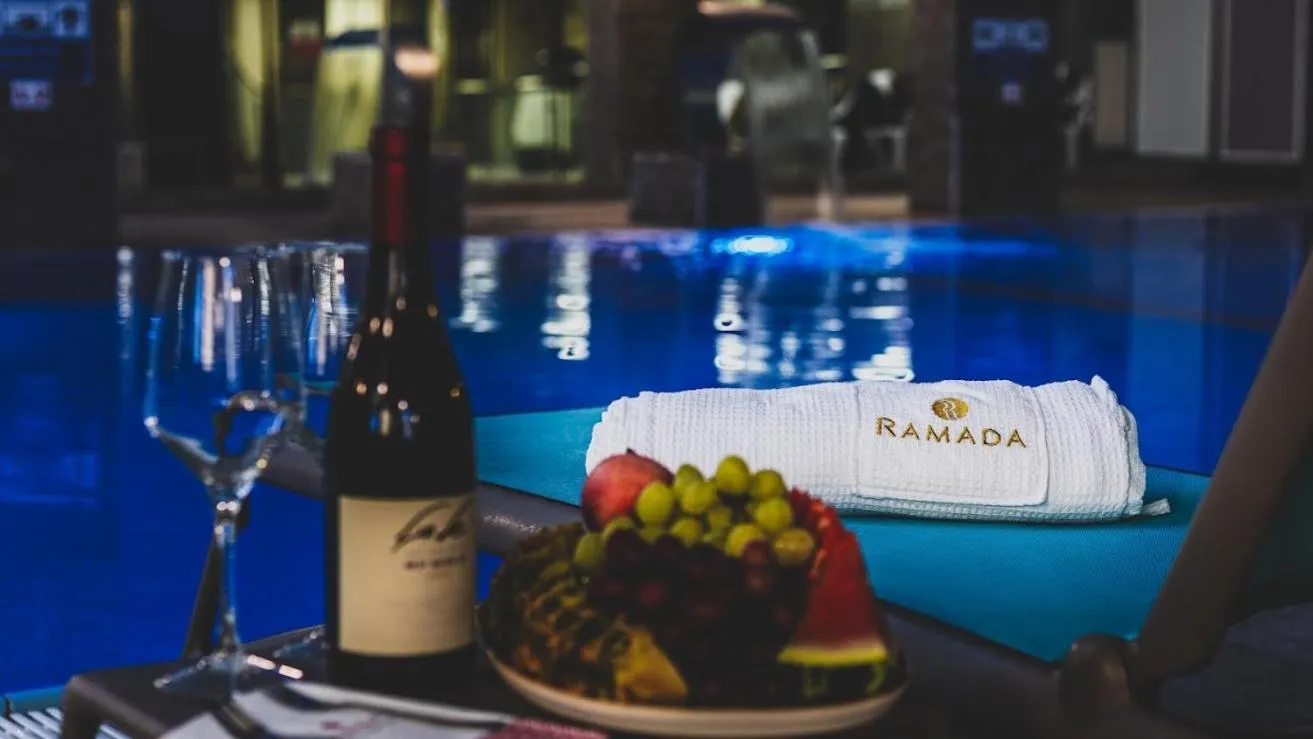 Swimming pool in Ramada Olivie Nazareth