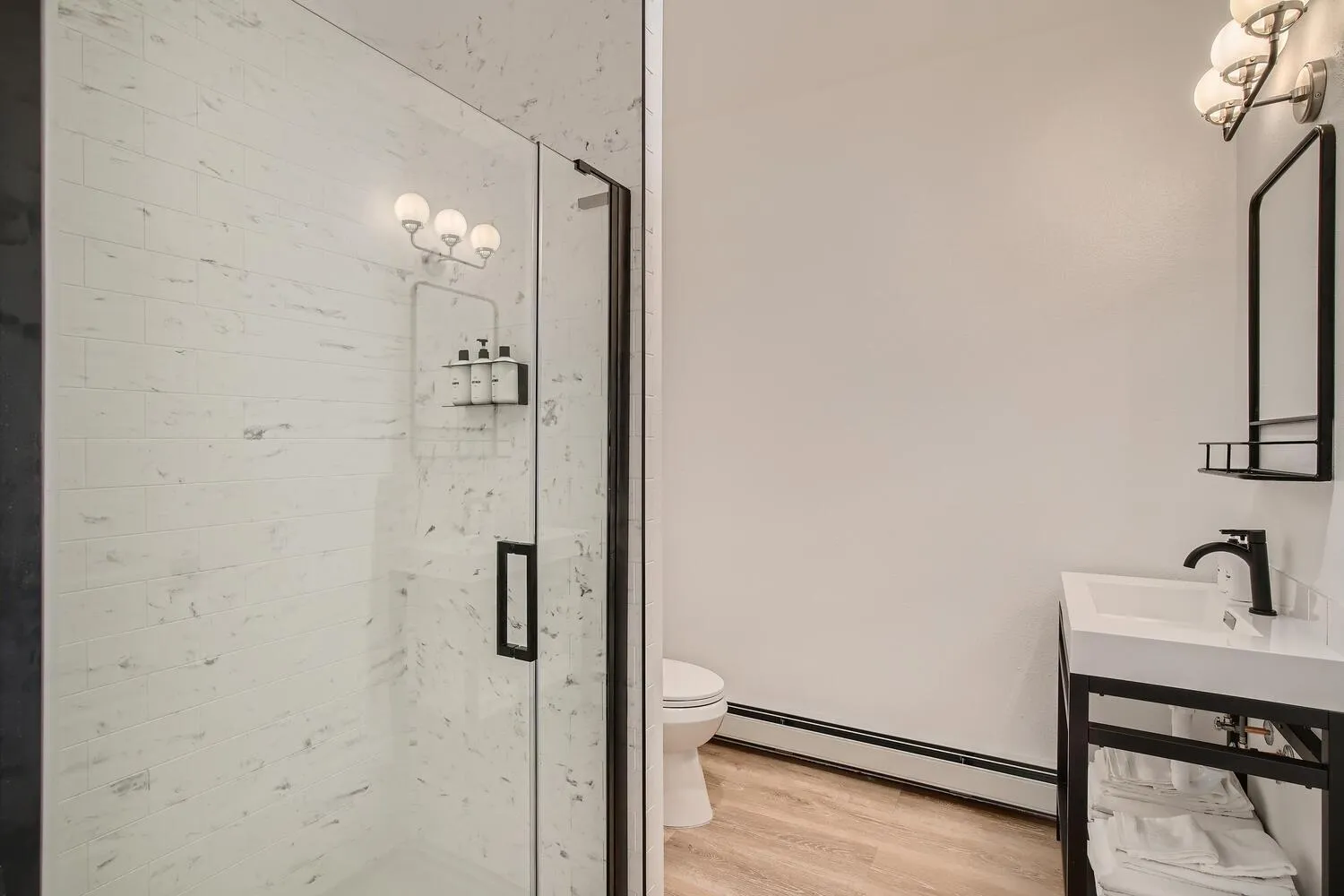 Shower in Uplift Inn