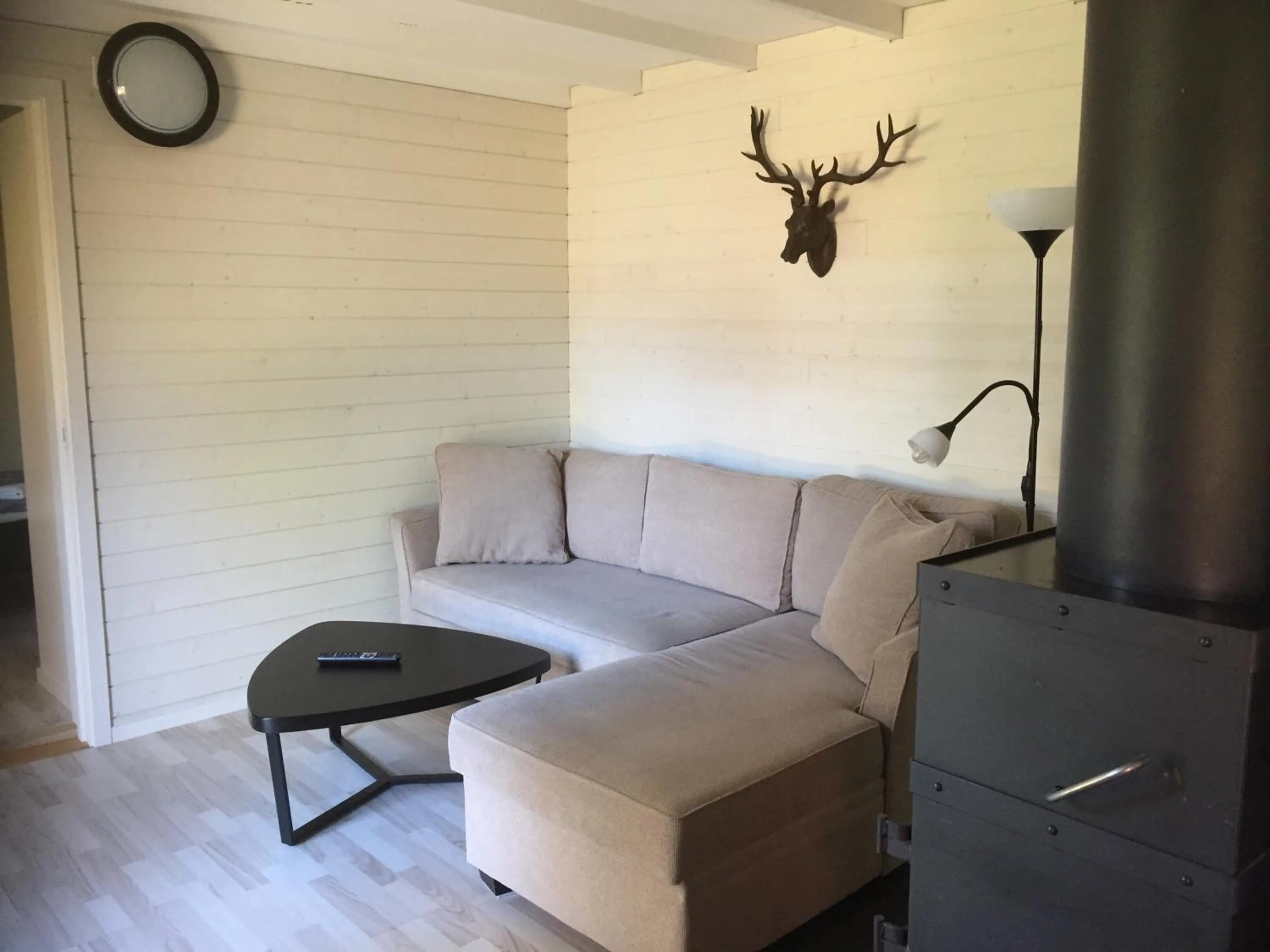 Living room in Klitterbyn Lodge