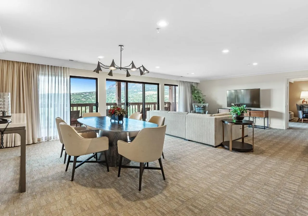 Communal lounge/ TV room in Cheyenne Mountain Resort, a Destination by Hyatt Hotels