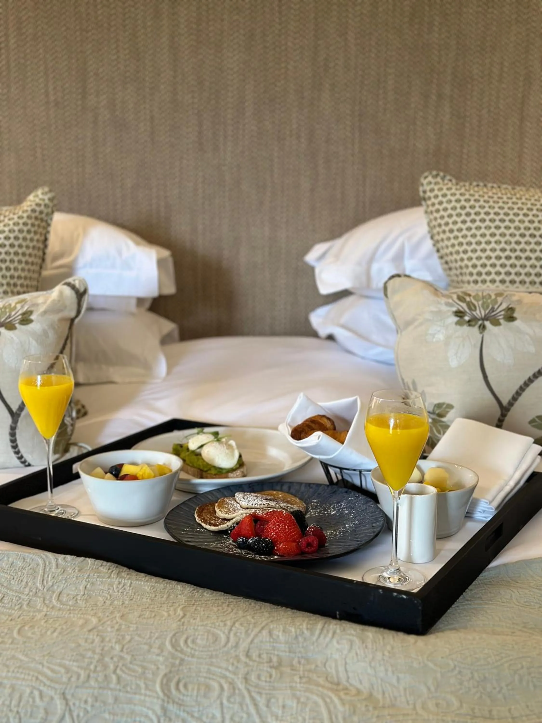 Breakfast, Bed in Chewton Glen Hotel - an Iconic Luxury Hotel