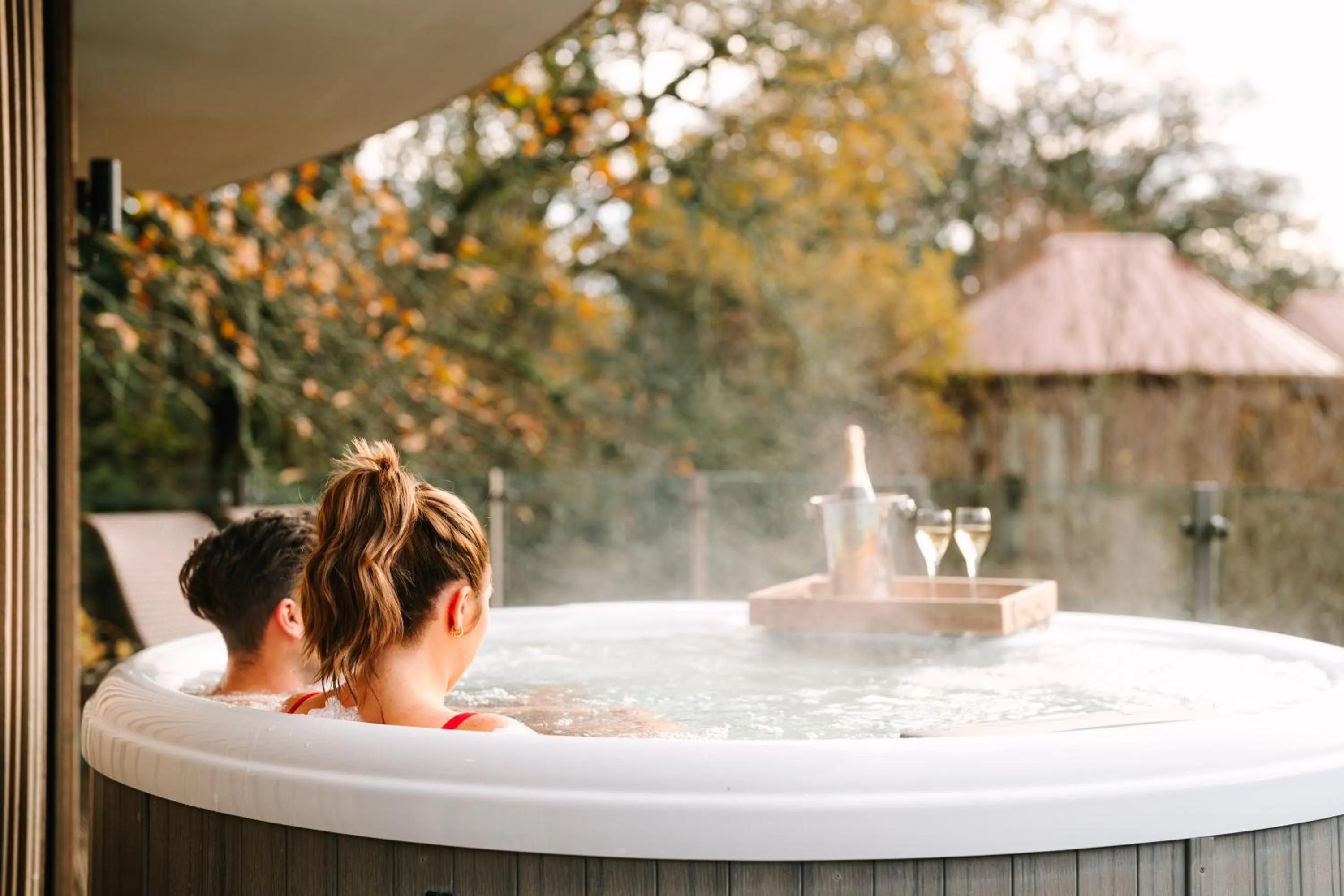 Hot Tub in Chewton Glen Hotel - an Iconic Luxury Hotel