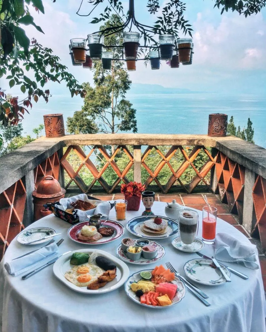 Natural landscape in Hotel Casa Palopo