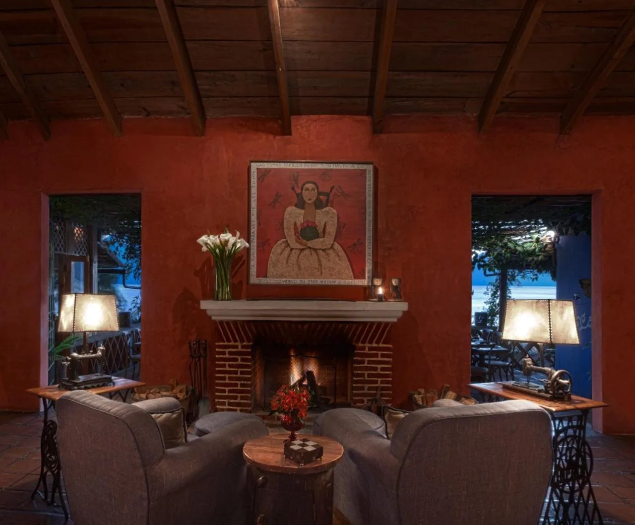 Decorative detail in Hotel Casa Palopo