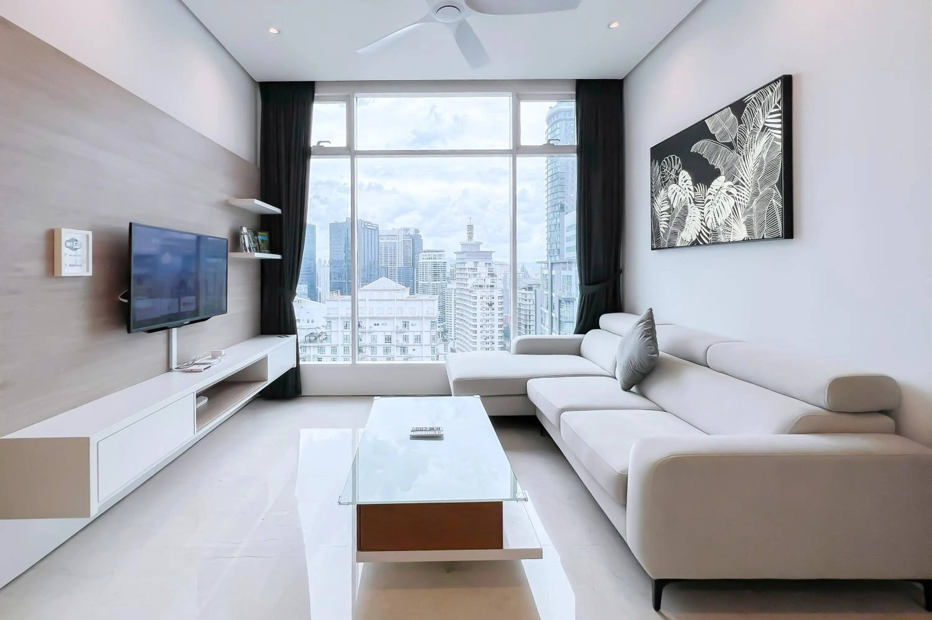 Living room in Soho Suites KLCC by Leala