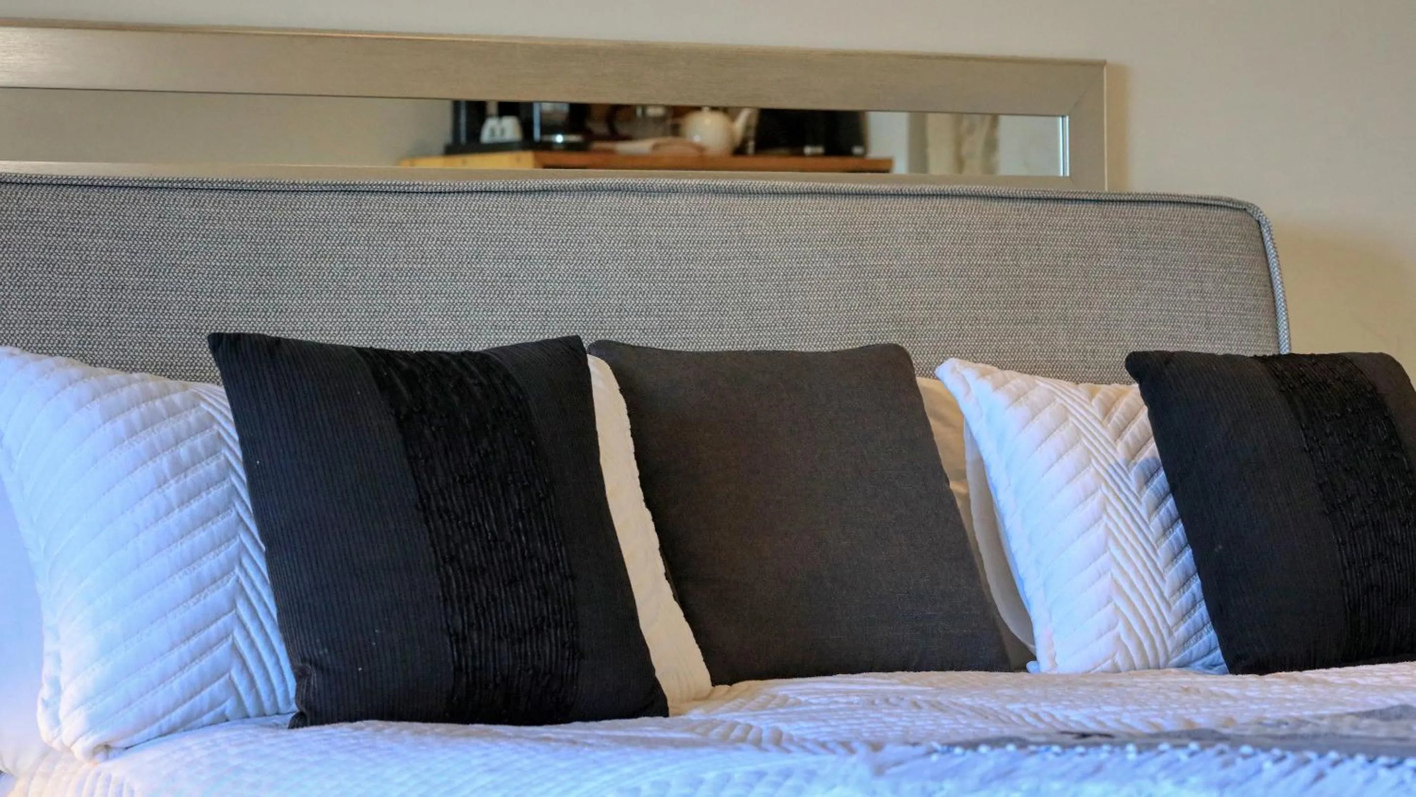 Decorative detail, Bed in The Madsen Boutique Hotel