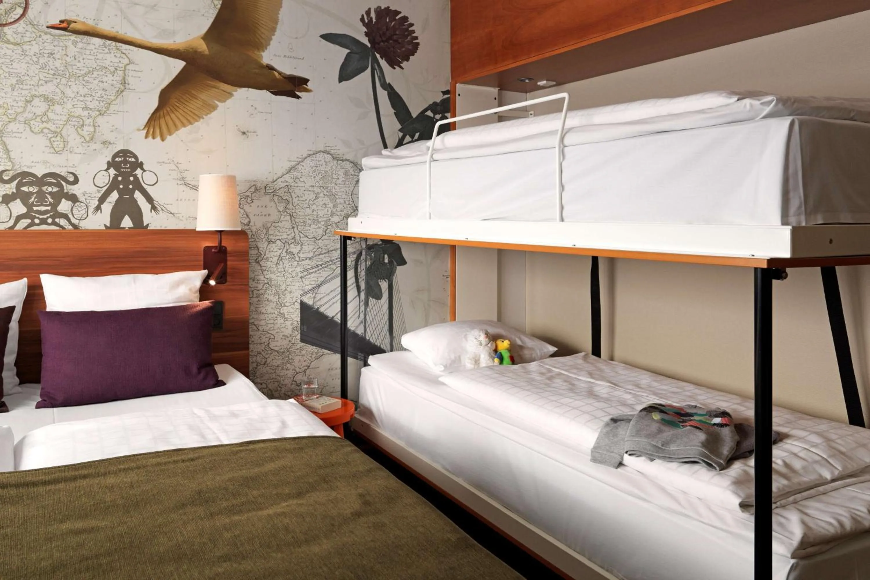 Bedroom, Bed in Scandic Hvidovre