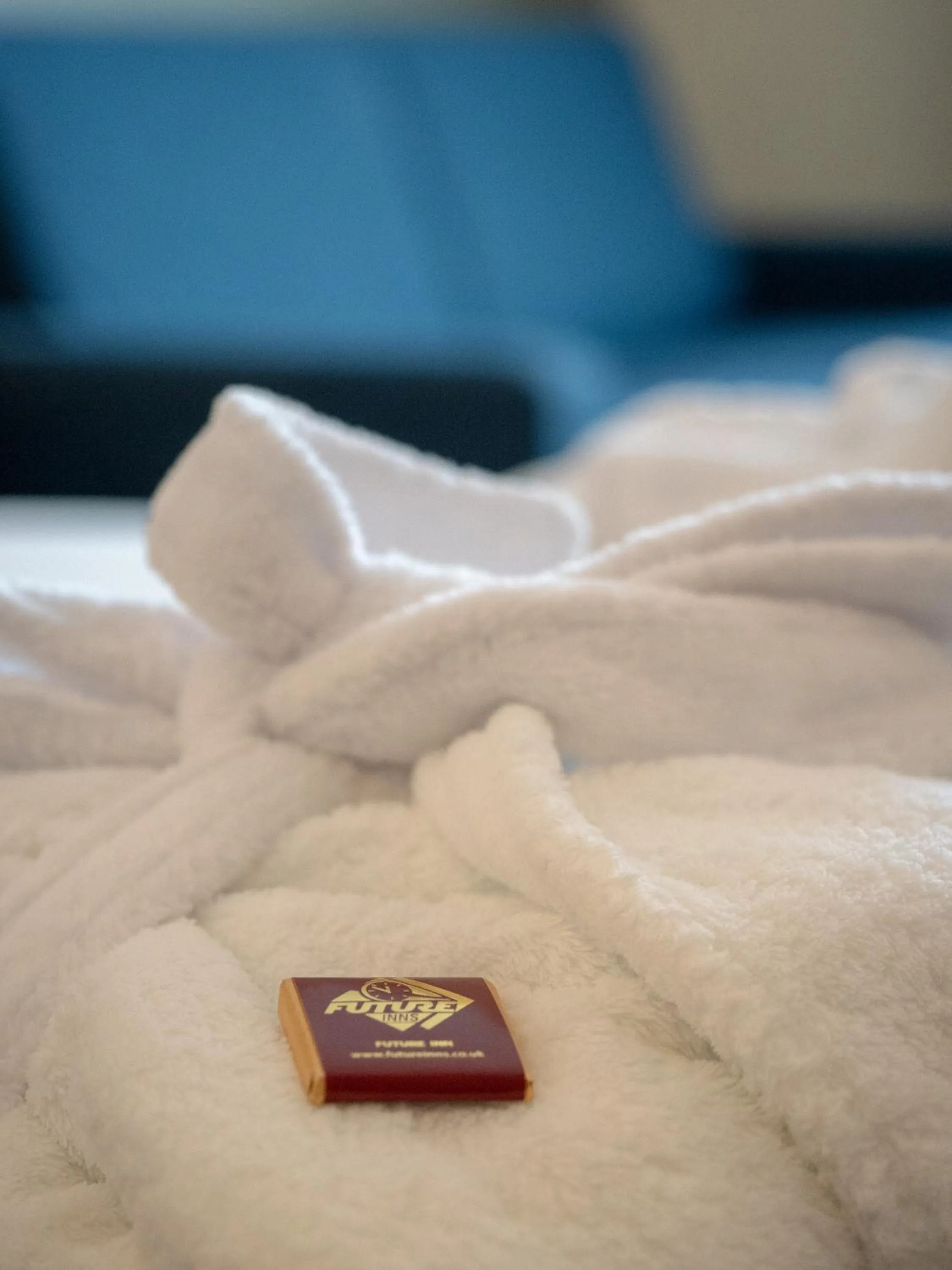 towels, Bed in Future Inn Cardiff Bay