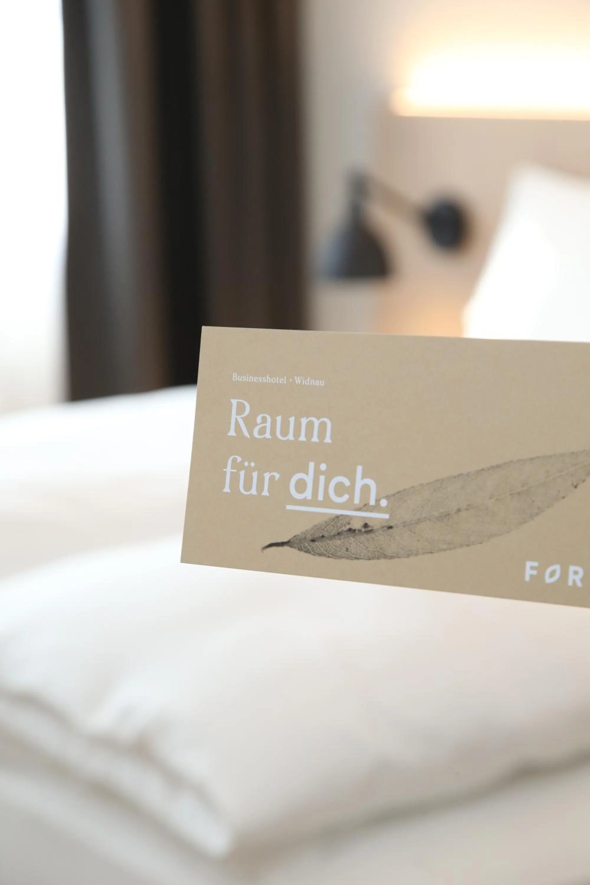 Decorative detail, Bed in Businesshotel Forum Widnau