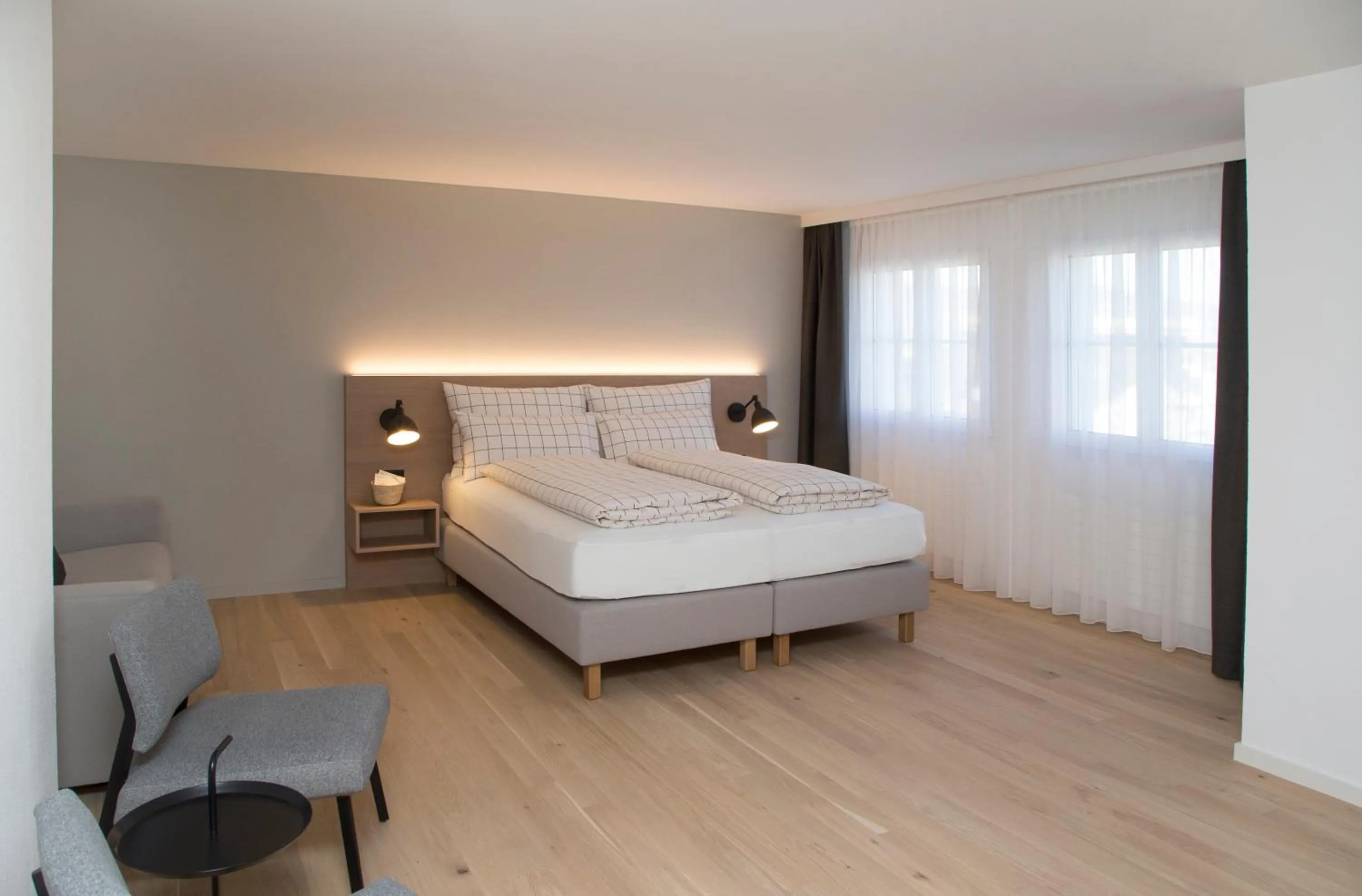 Decorative detail, Bed in Businesshotel Forum Widnau