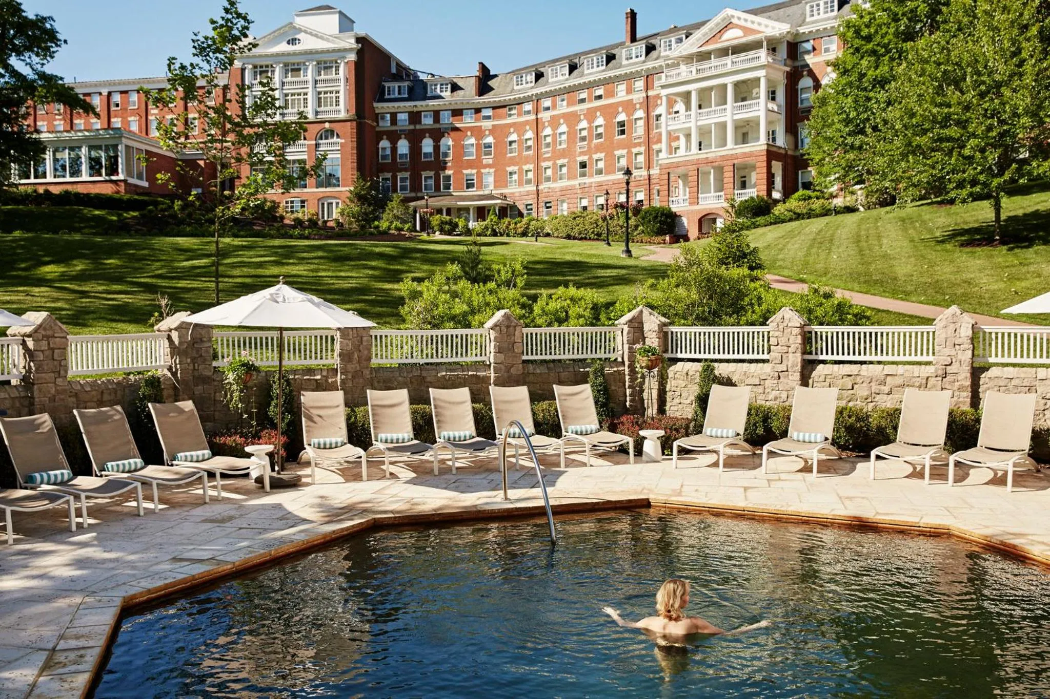 Swimming pool in The Omni Homestead Resort & Spa