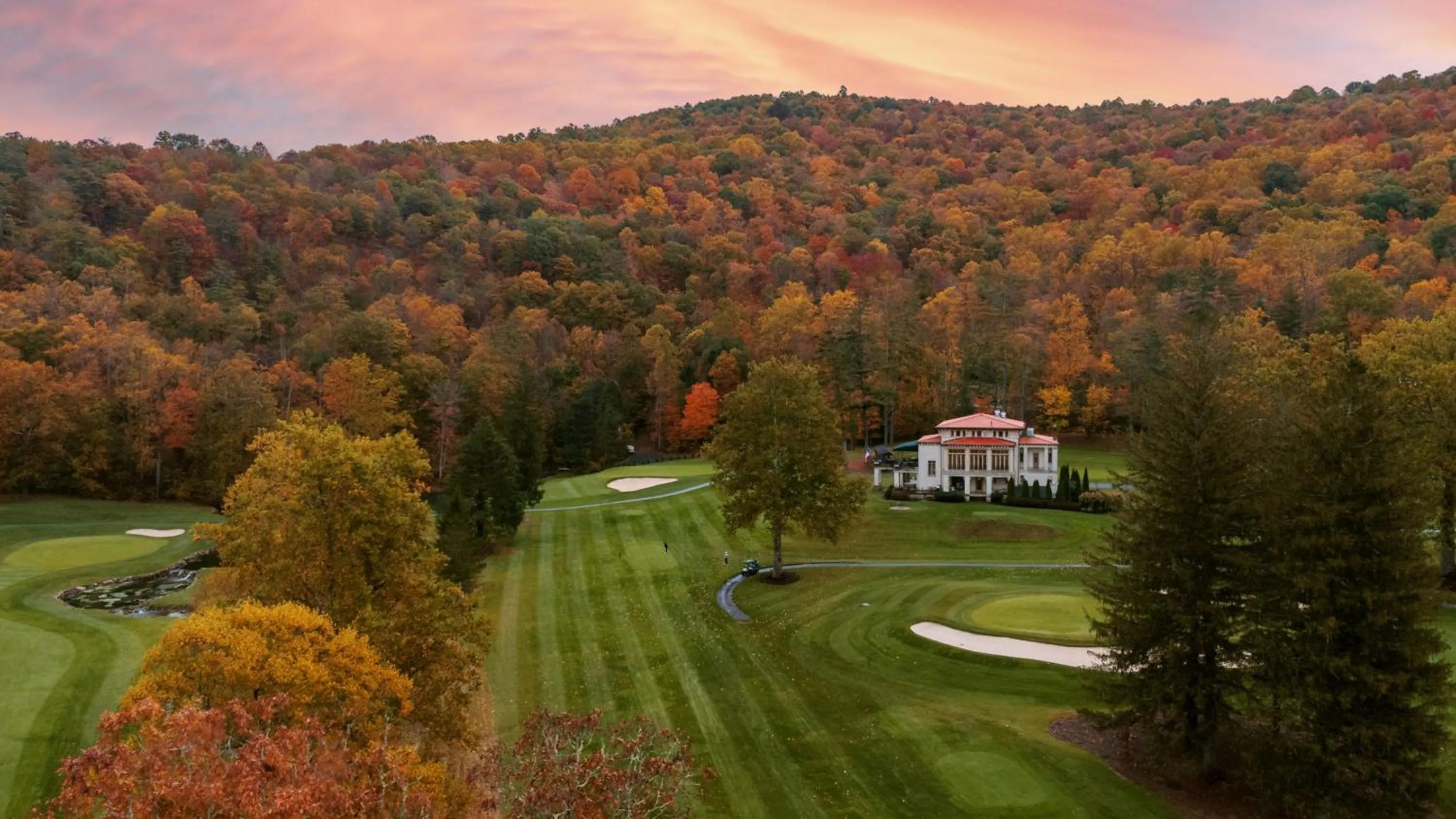 Golfcourse in The Omni Homestead Resort & Spa