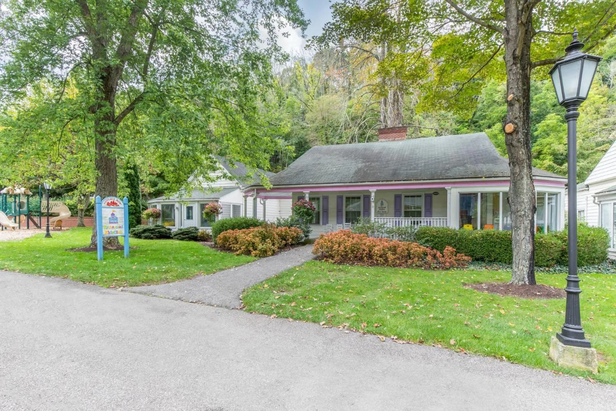Children play ground in The Omni Homestead Resort & Spa