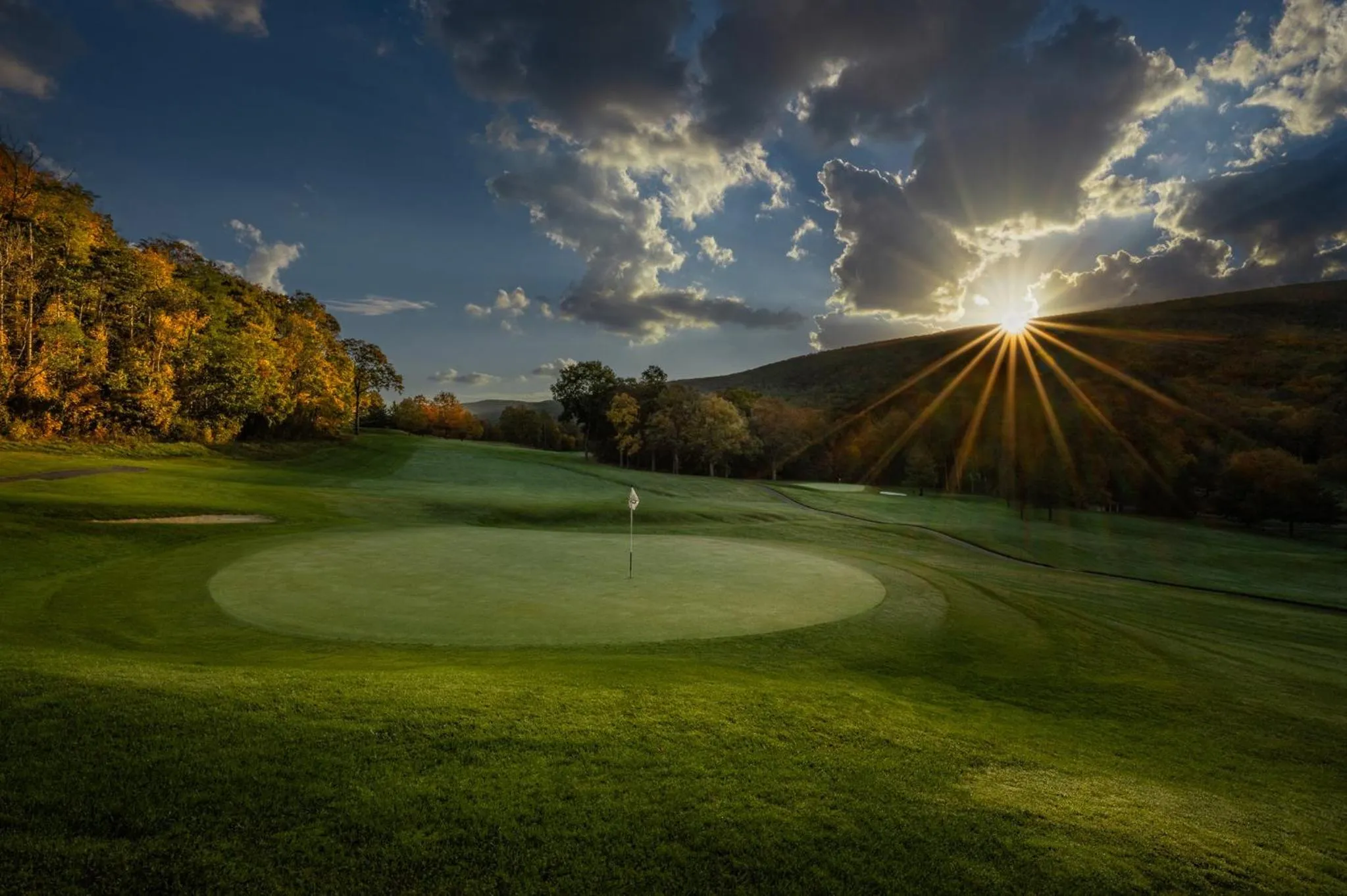 Golfcourse in The Omni Homestead Resort & Spa