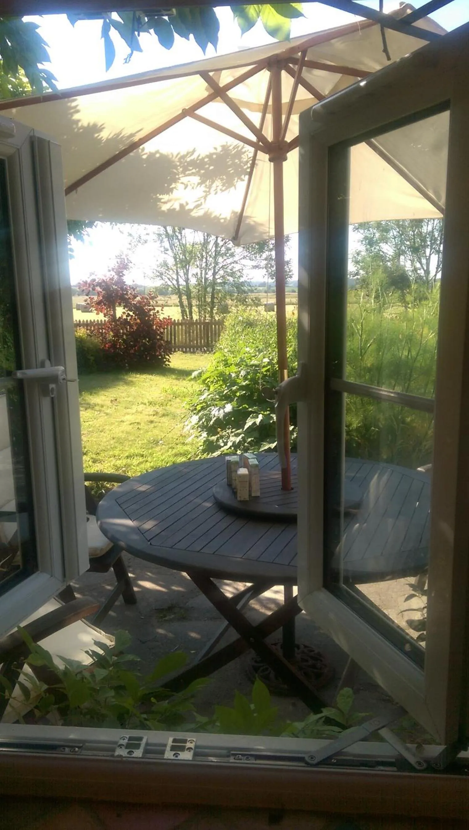 Garden view in Morland