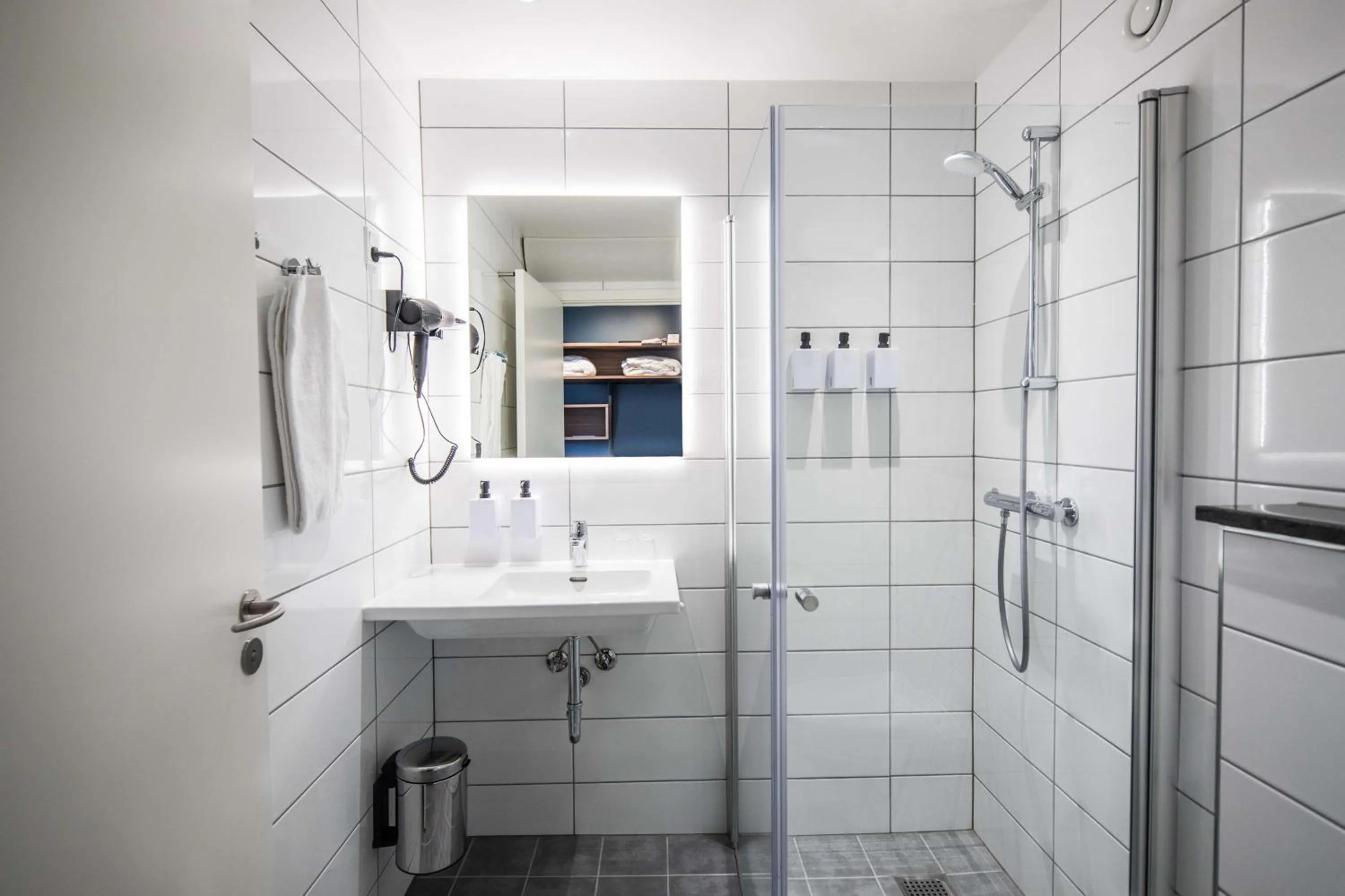 Bathroom in Scandic Glostrup