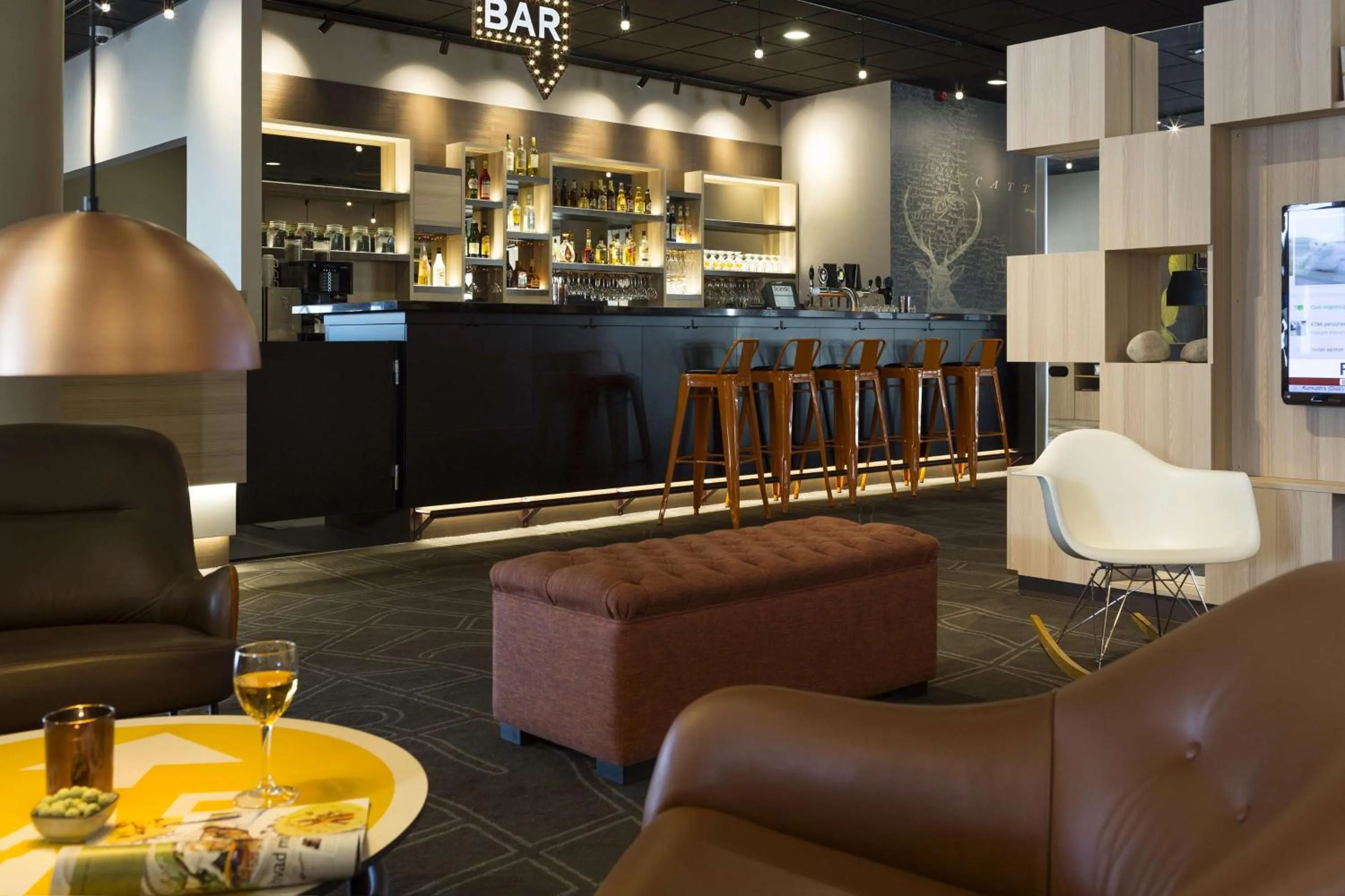 Lounge or bar in Scandic Glostrup