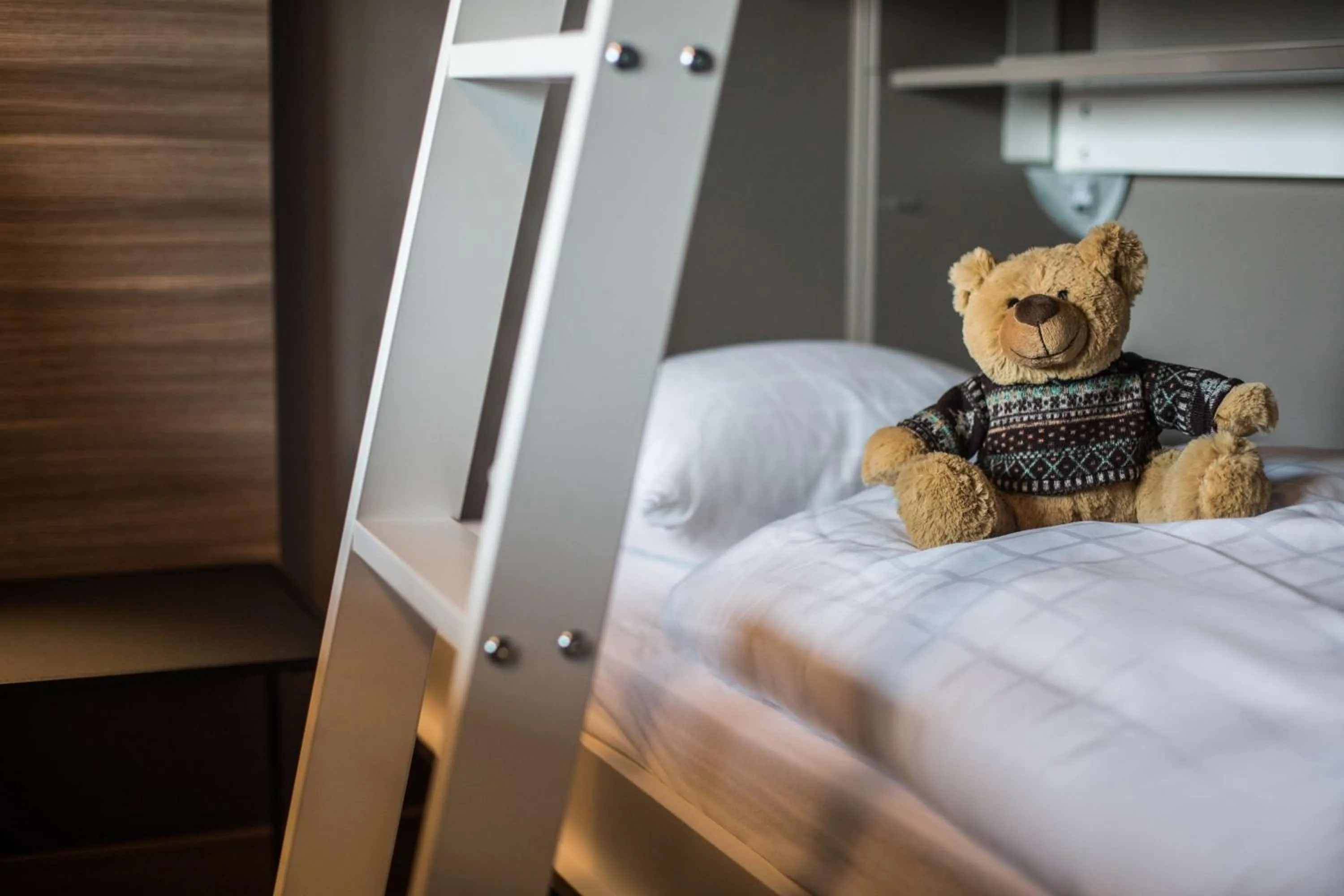 Bedroom, Bed in Scandic Glostrup