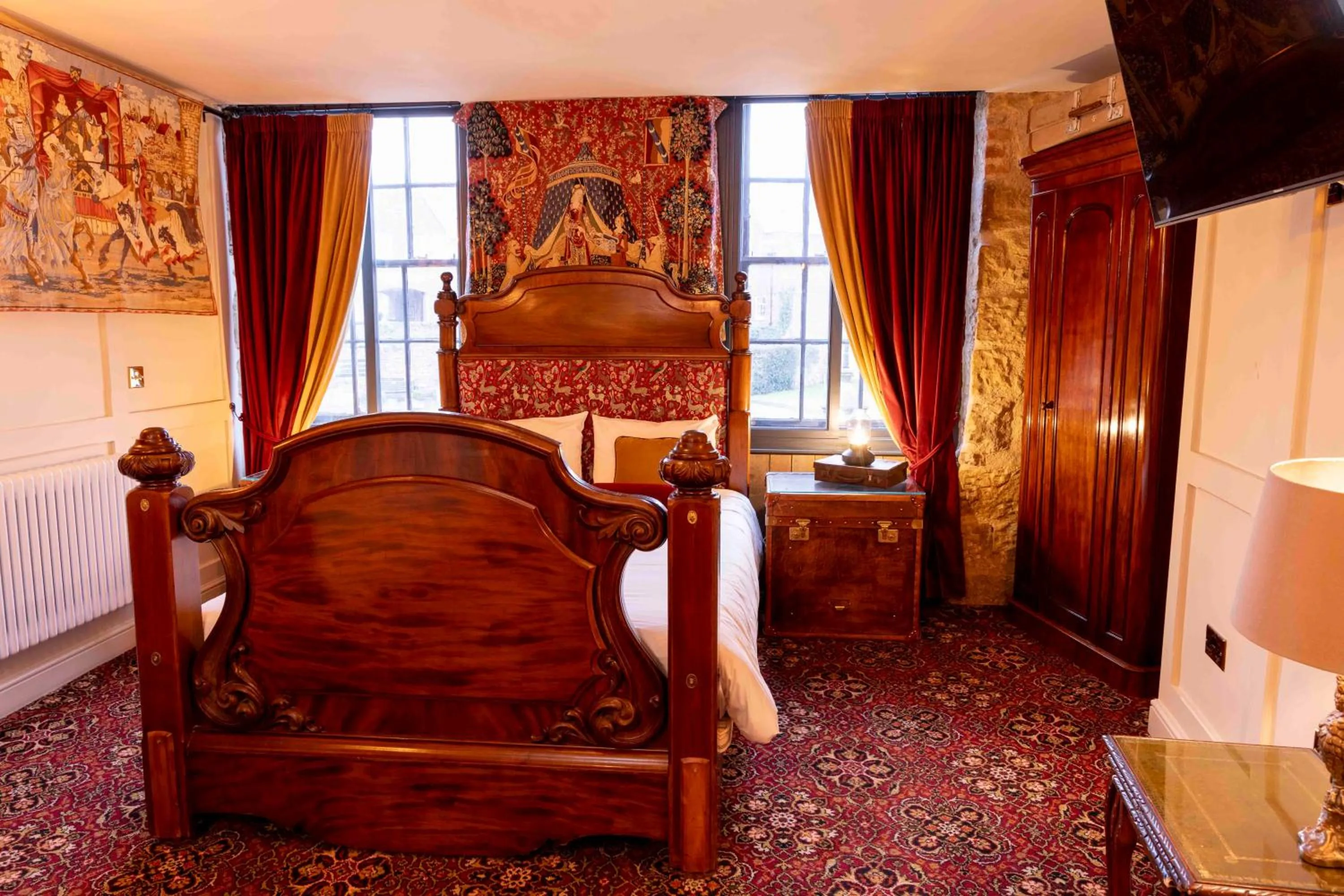 Bedroom in The Dirty Bottles Hotel