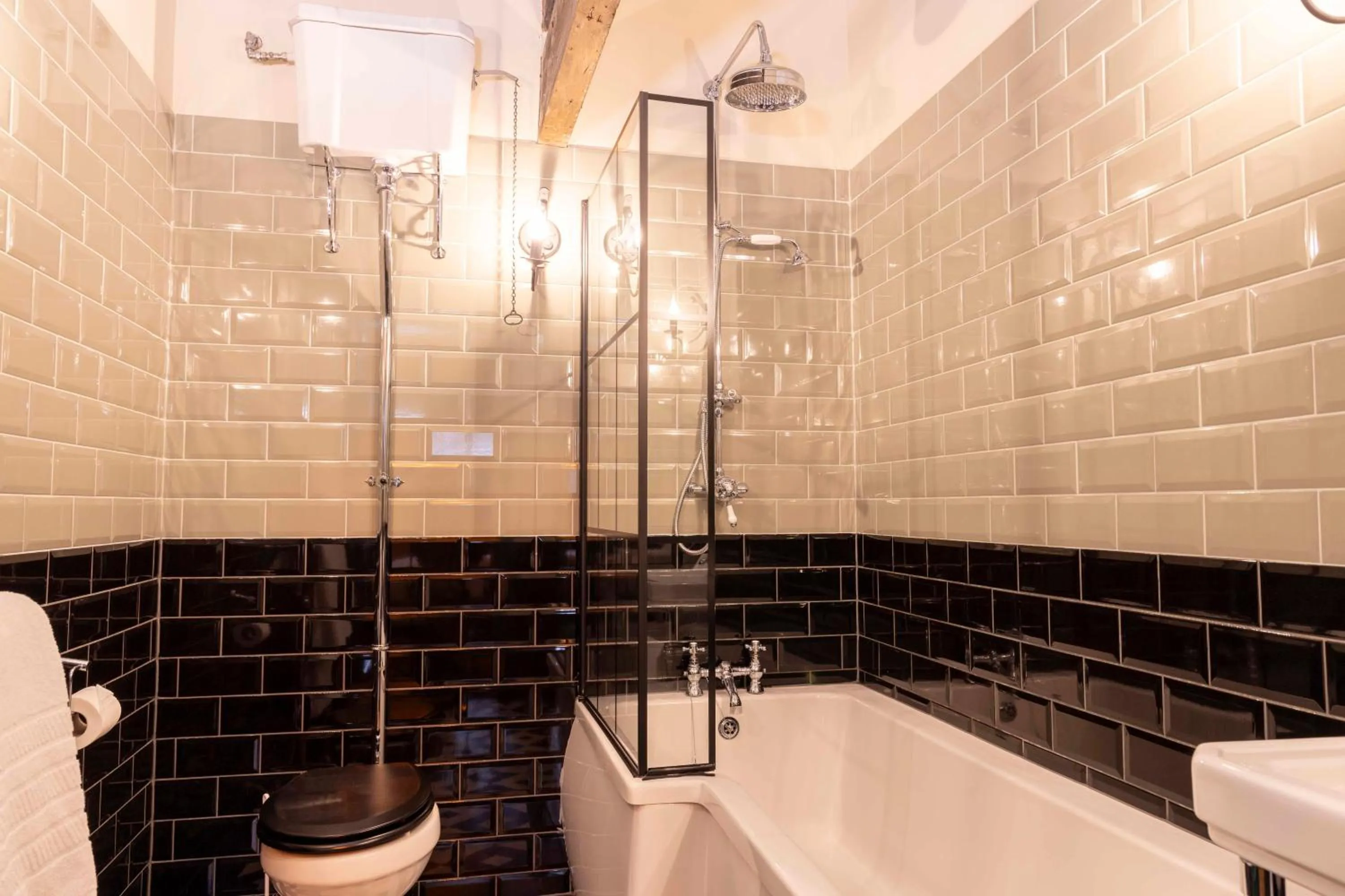 Bathroom in The Dirty Bottles Hotel