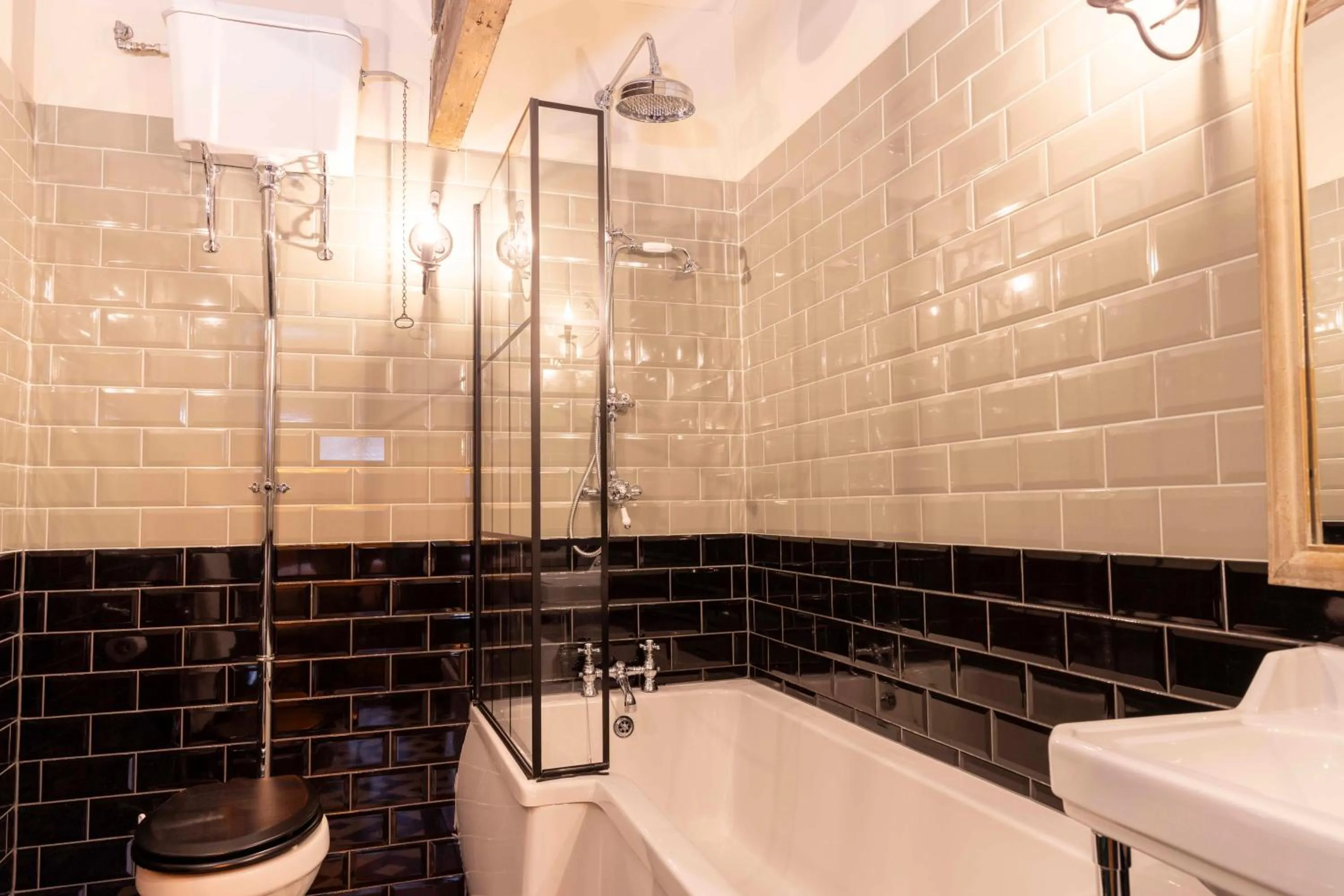 Bathroom in The Dirty Bottles Hotel