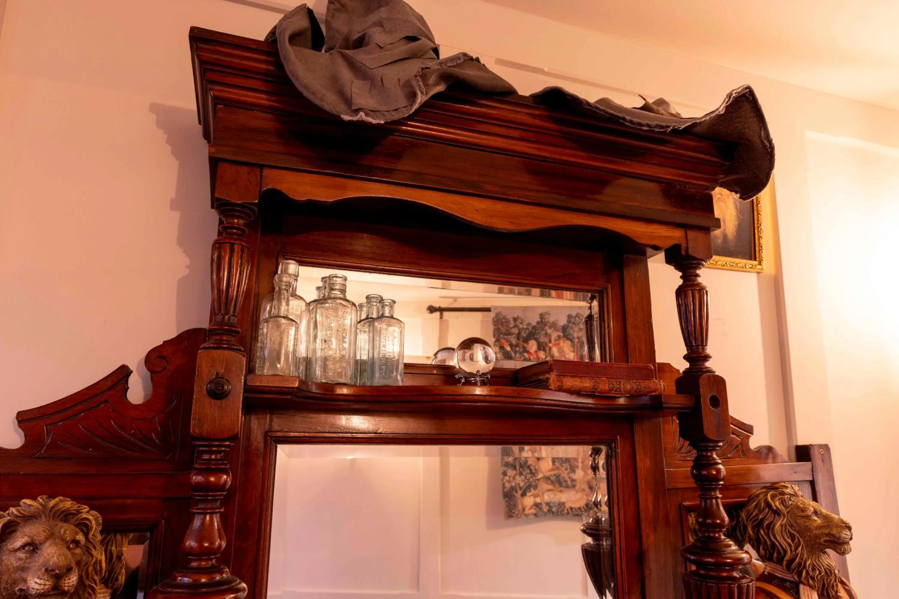 furniture in The Dirty Bottles Hotel