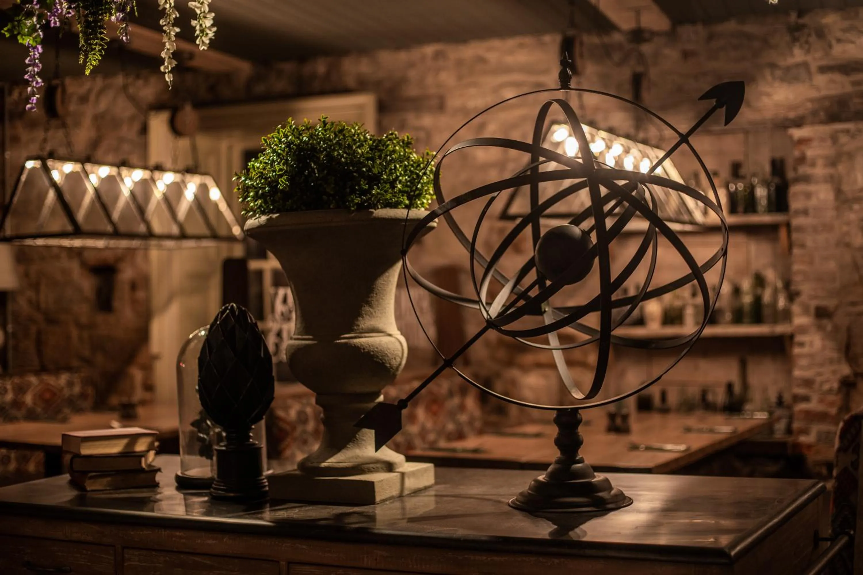 furniture in The Dirty Bottles Hotel