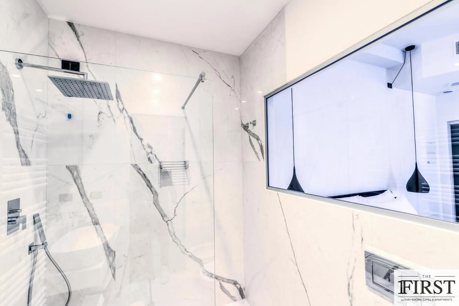 Bathroom in La Spezia by The First - Luxury Rooms & Suites