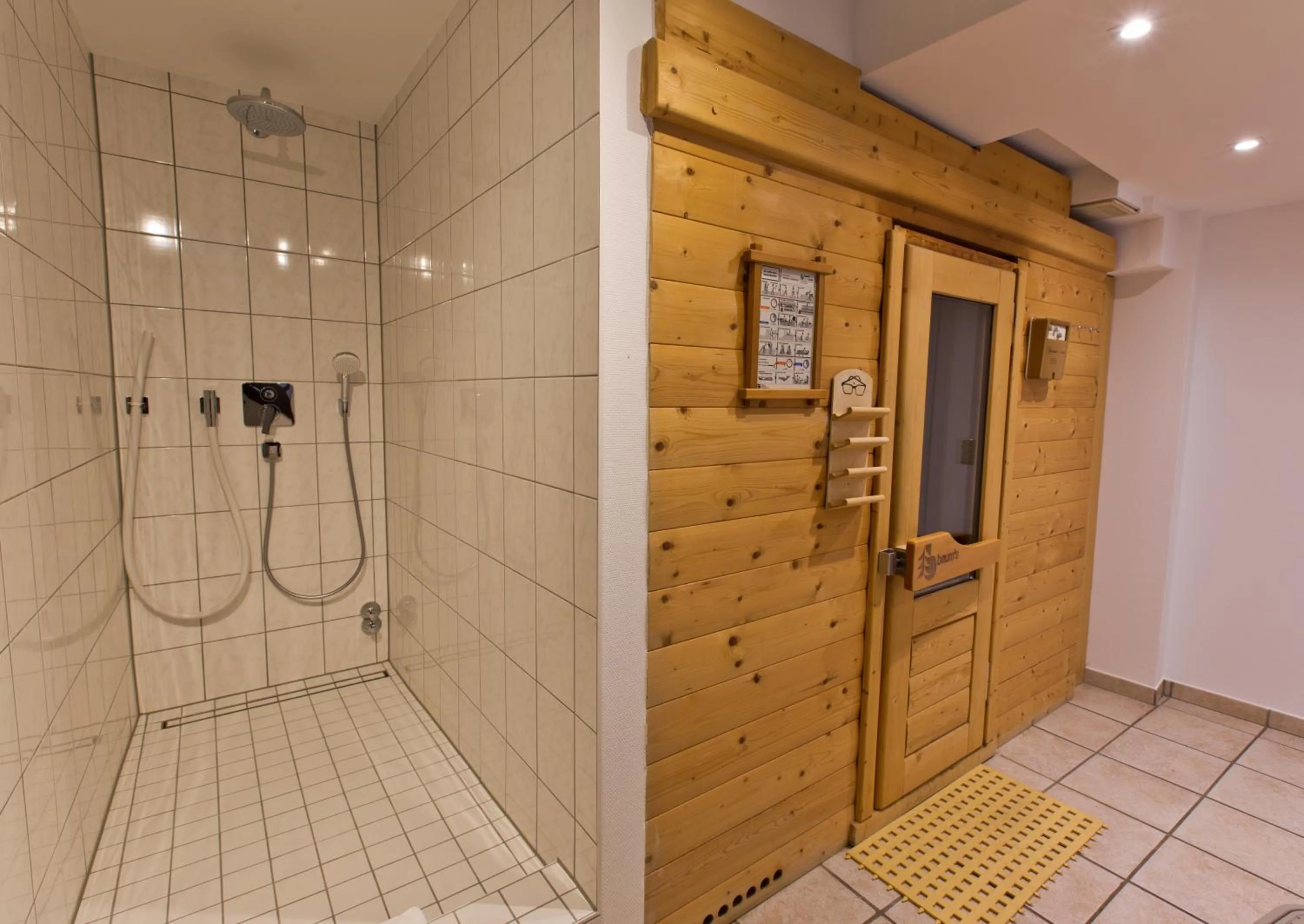 Sauna in Astor & Aparthotel
