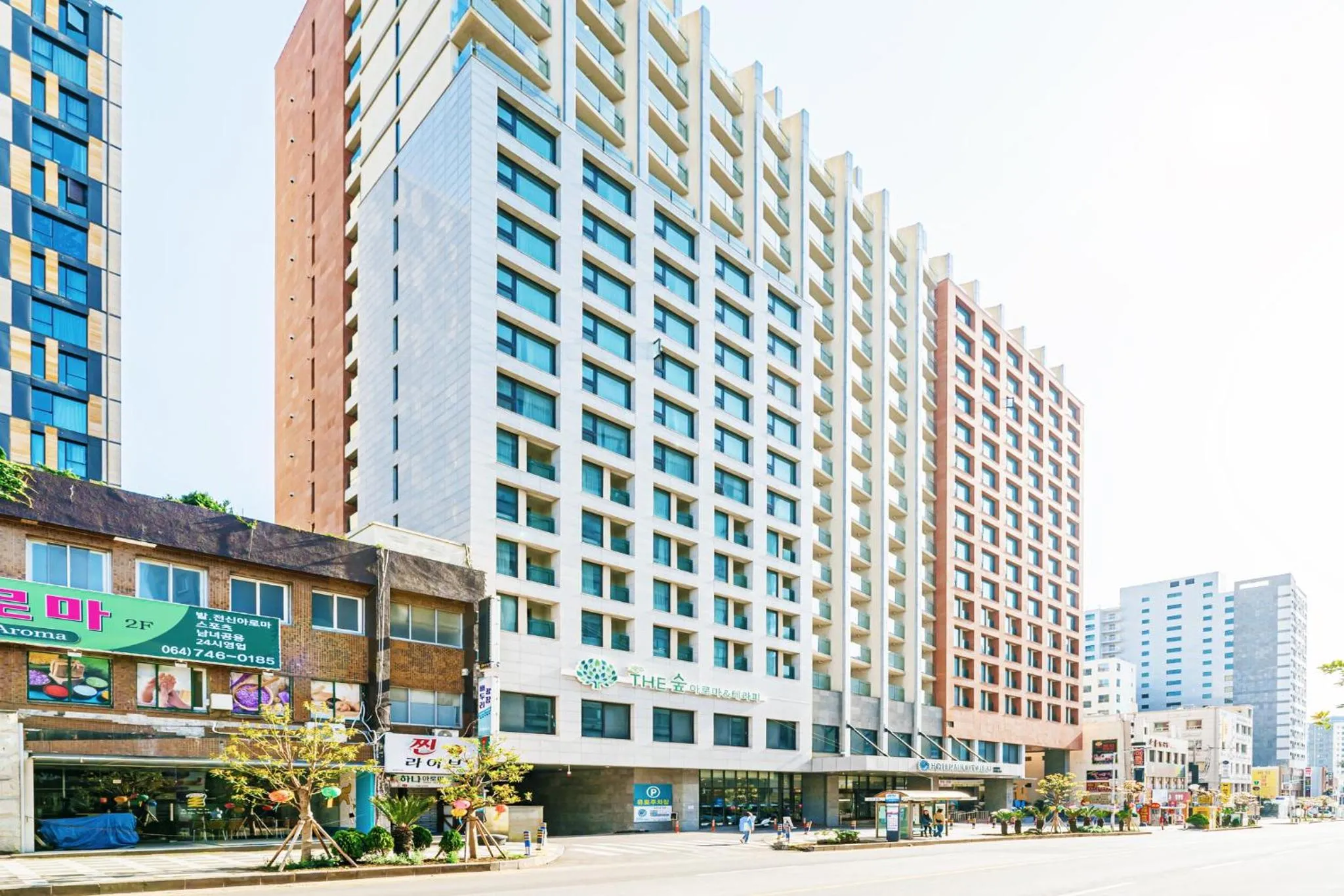 Property building in Hotel Air City Jeju