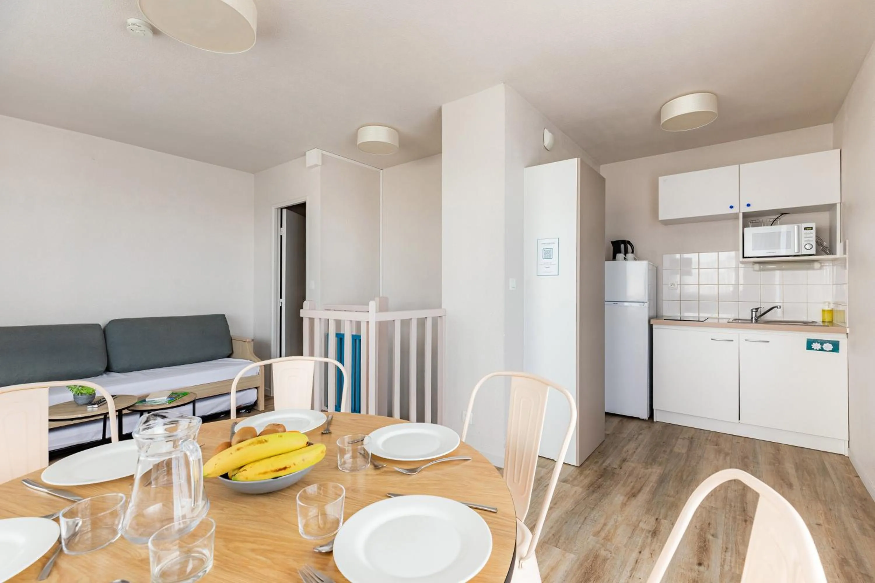 Kitchen or kitchenette in Appart'City Classic La Rochelle Centre