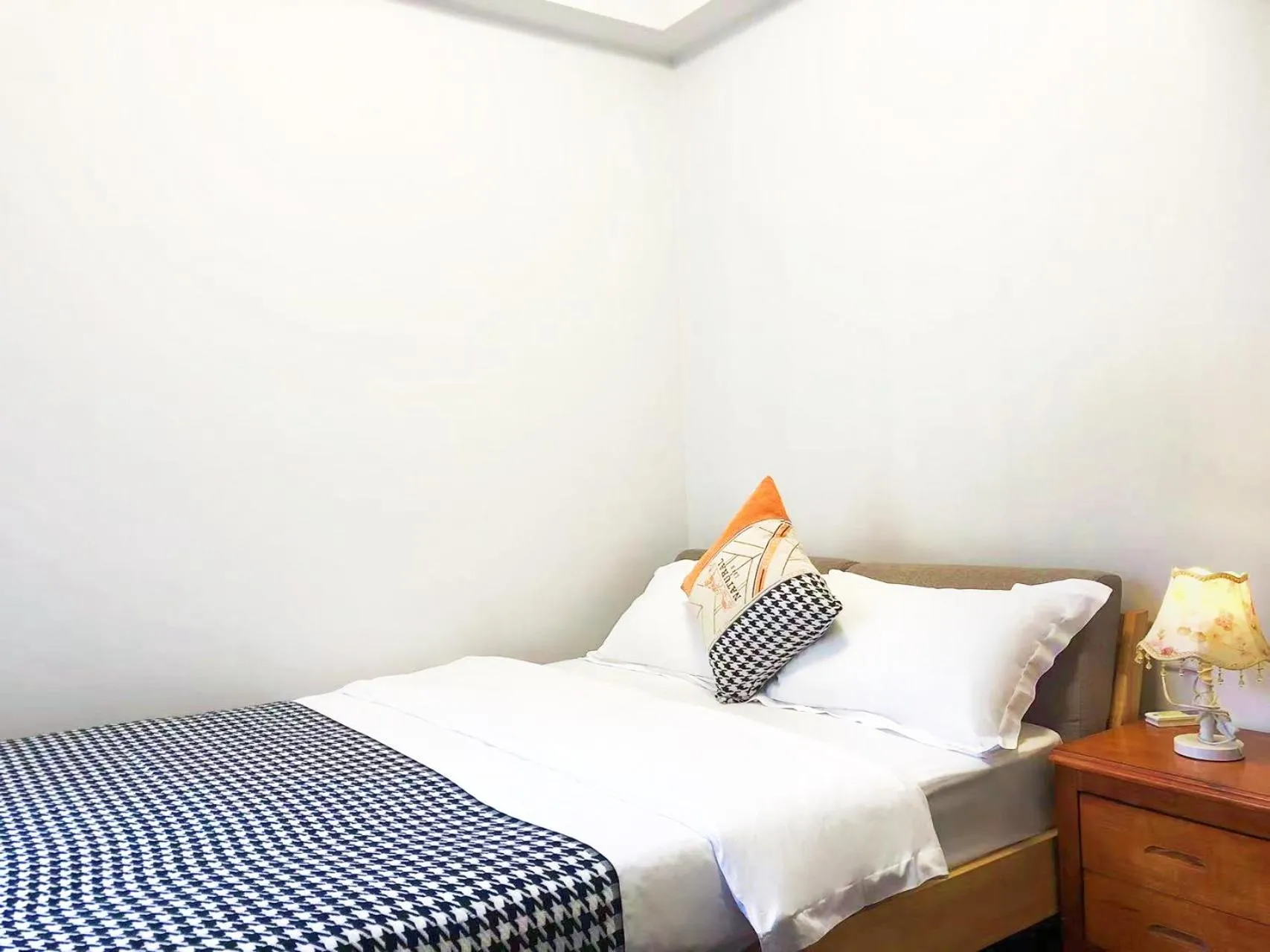 Bed in Pazhou Angda International Aparthotel Canton Fair Branch