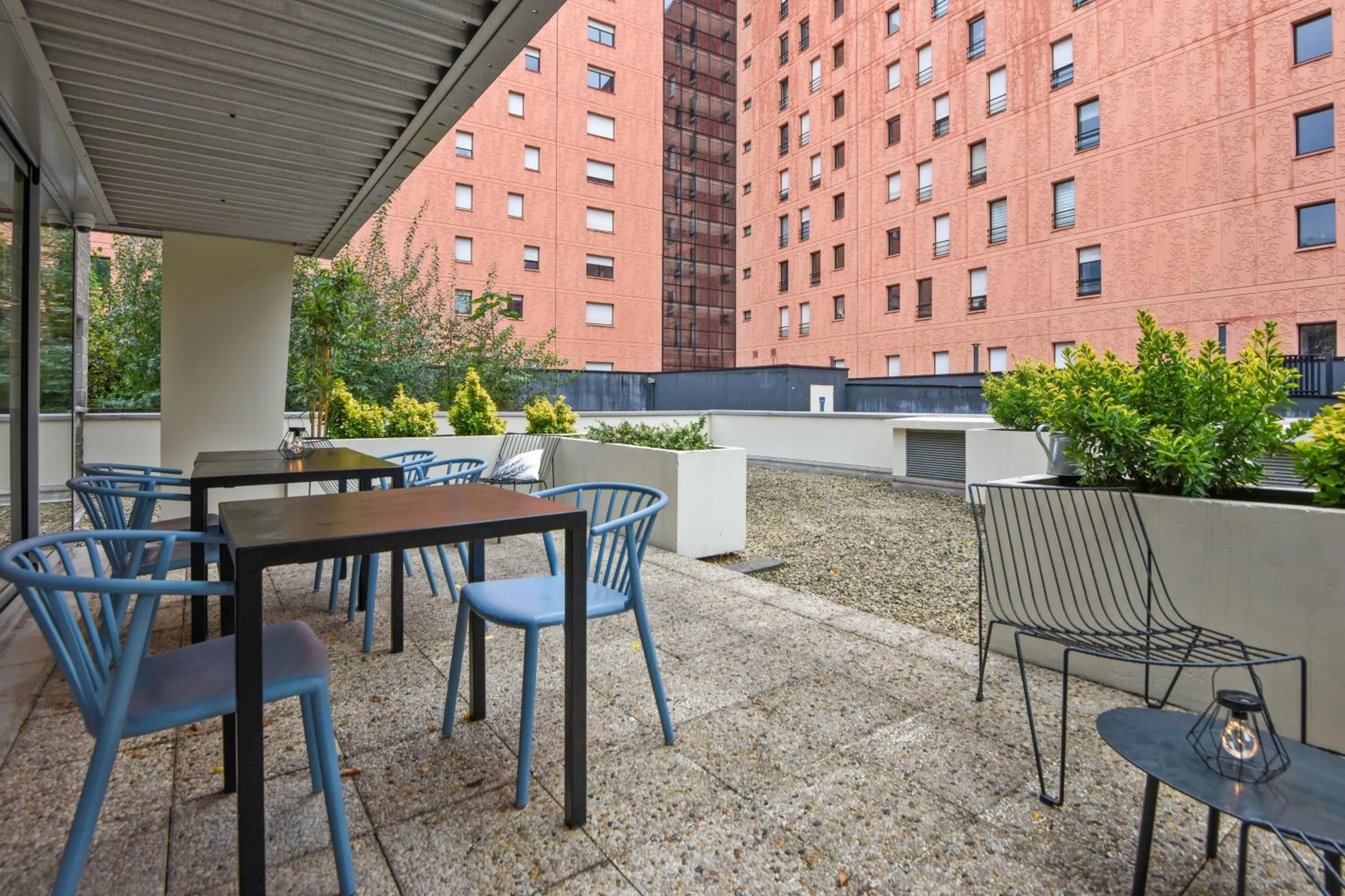 Patio in Appart'City Confort Lille - Euralille