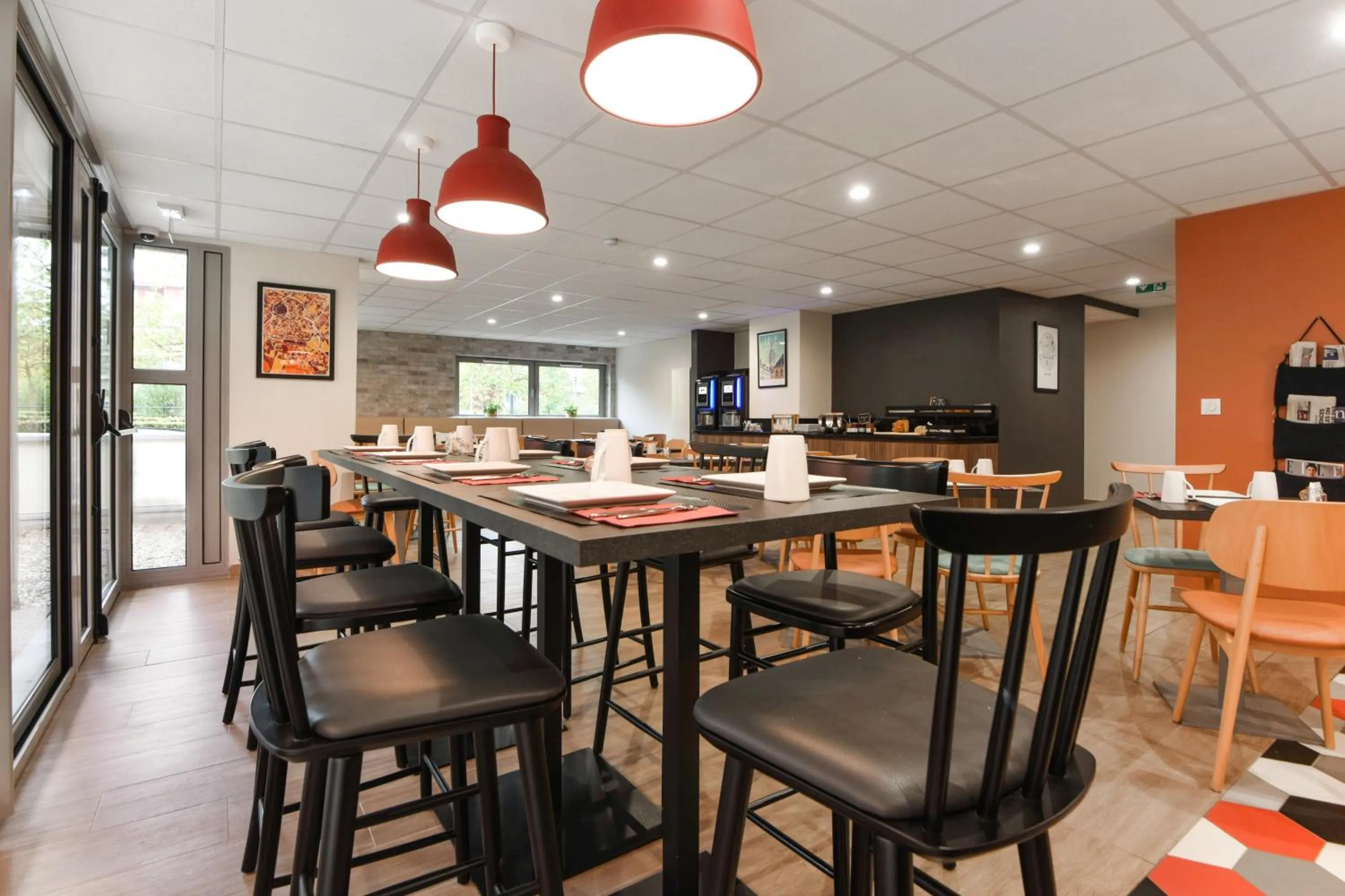 Buffet breakfast in Appart'City Confort Lille - Euralille
