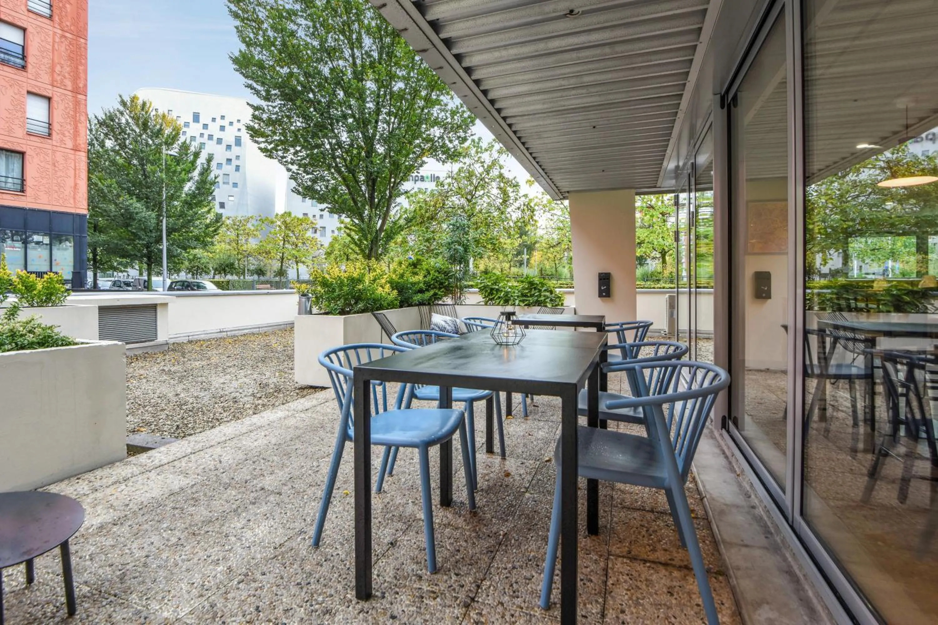 Patio in Appart'City Confort Lille - Euralille