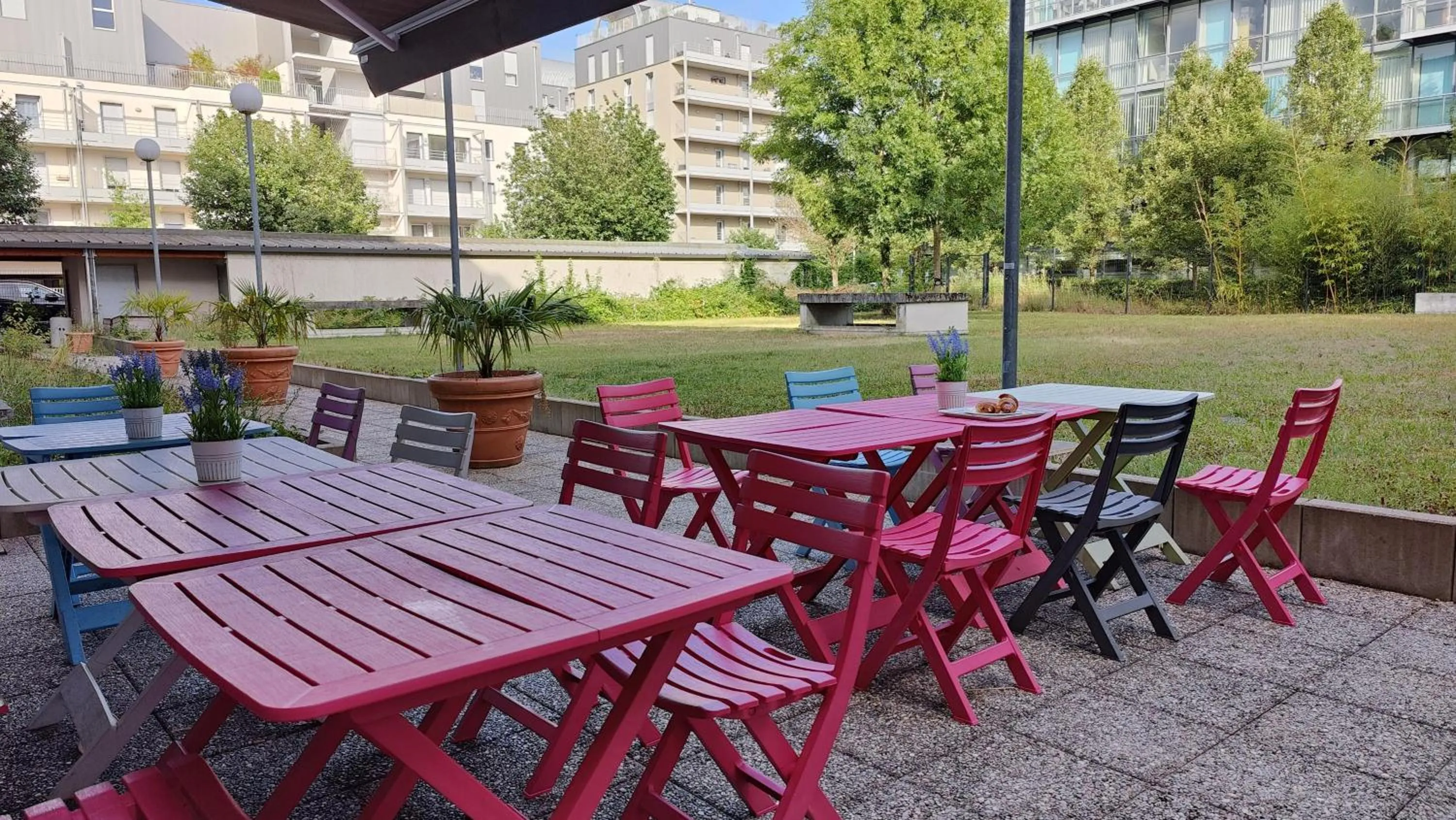 Patio in City Résidence Nancy