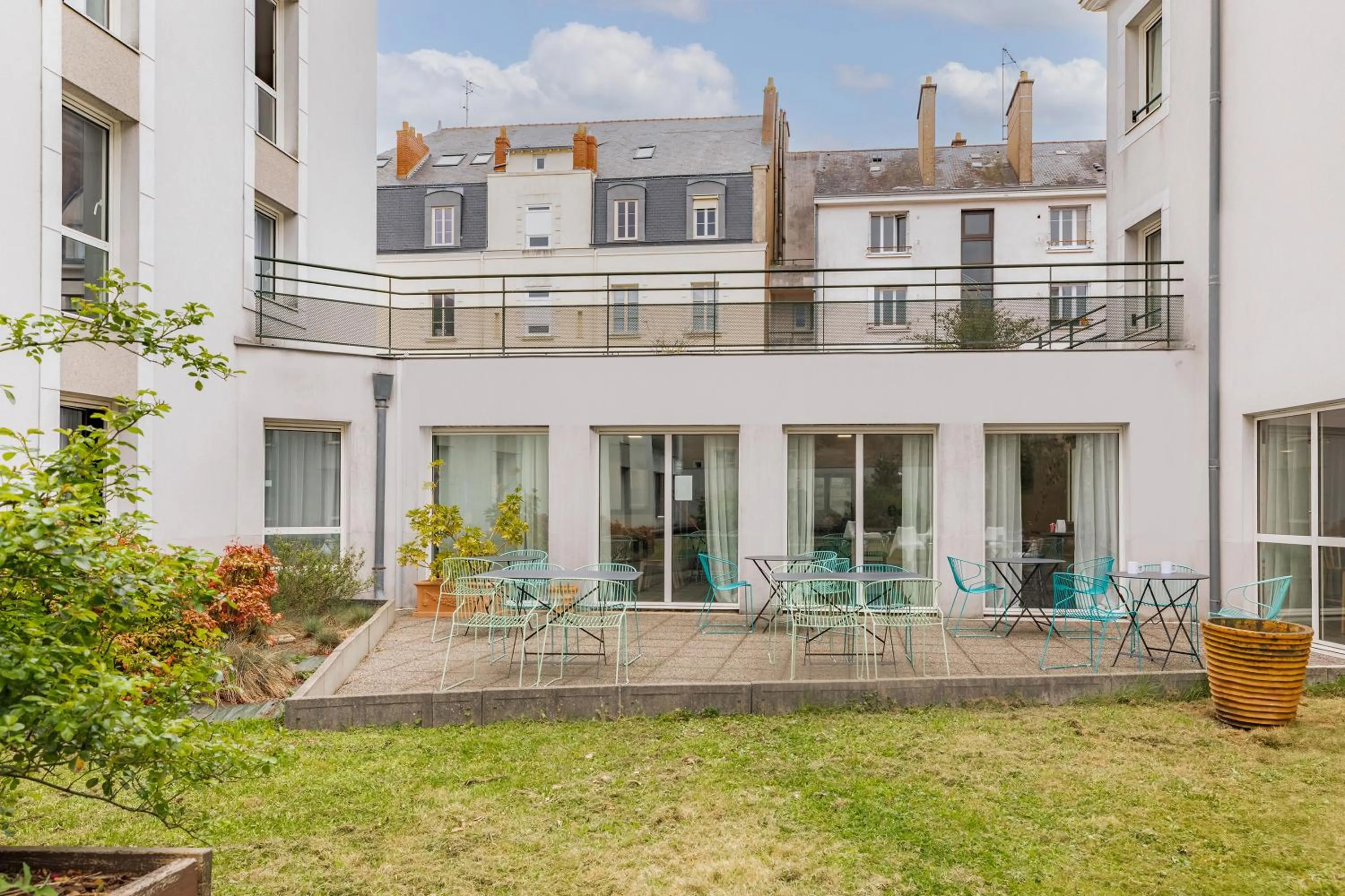 Patio in Appart'City Classic Nantes Quais de Loire