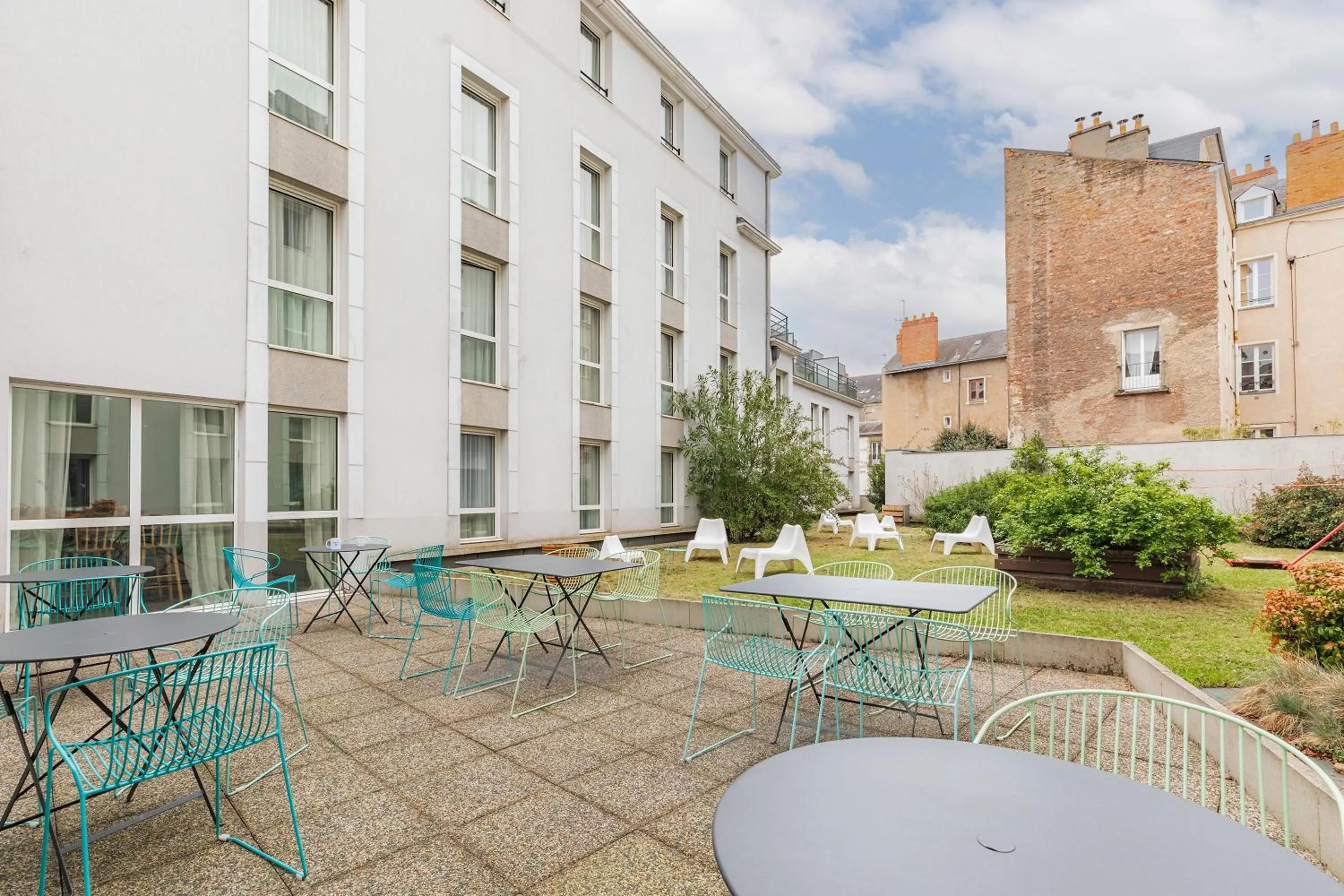 Patio in Appart'City Classic Nantes Quais de Loire