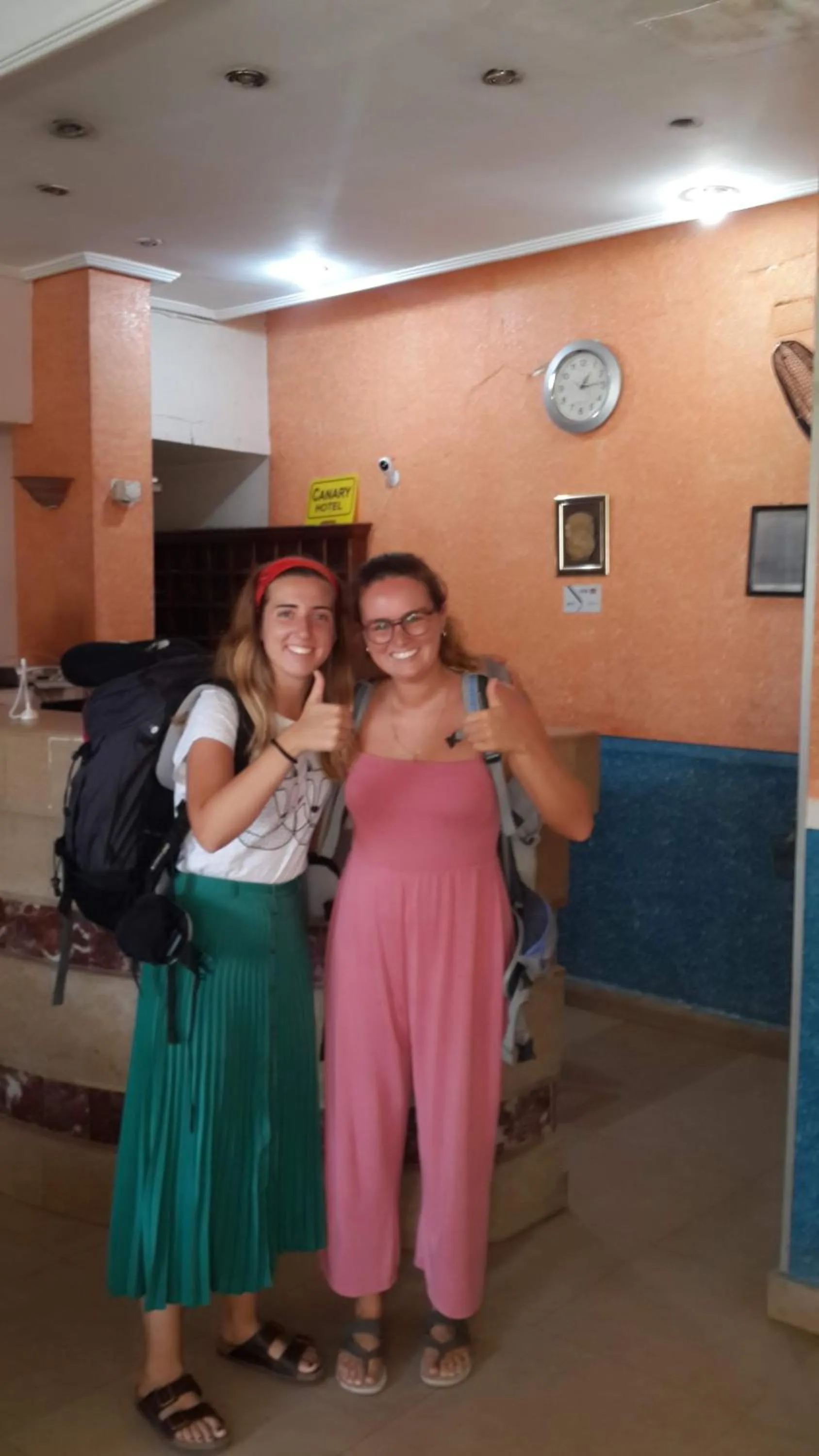 Lobby or reception in Canary Hotel