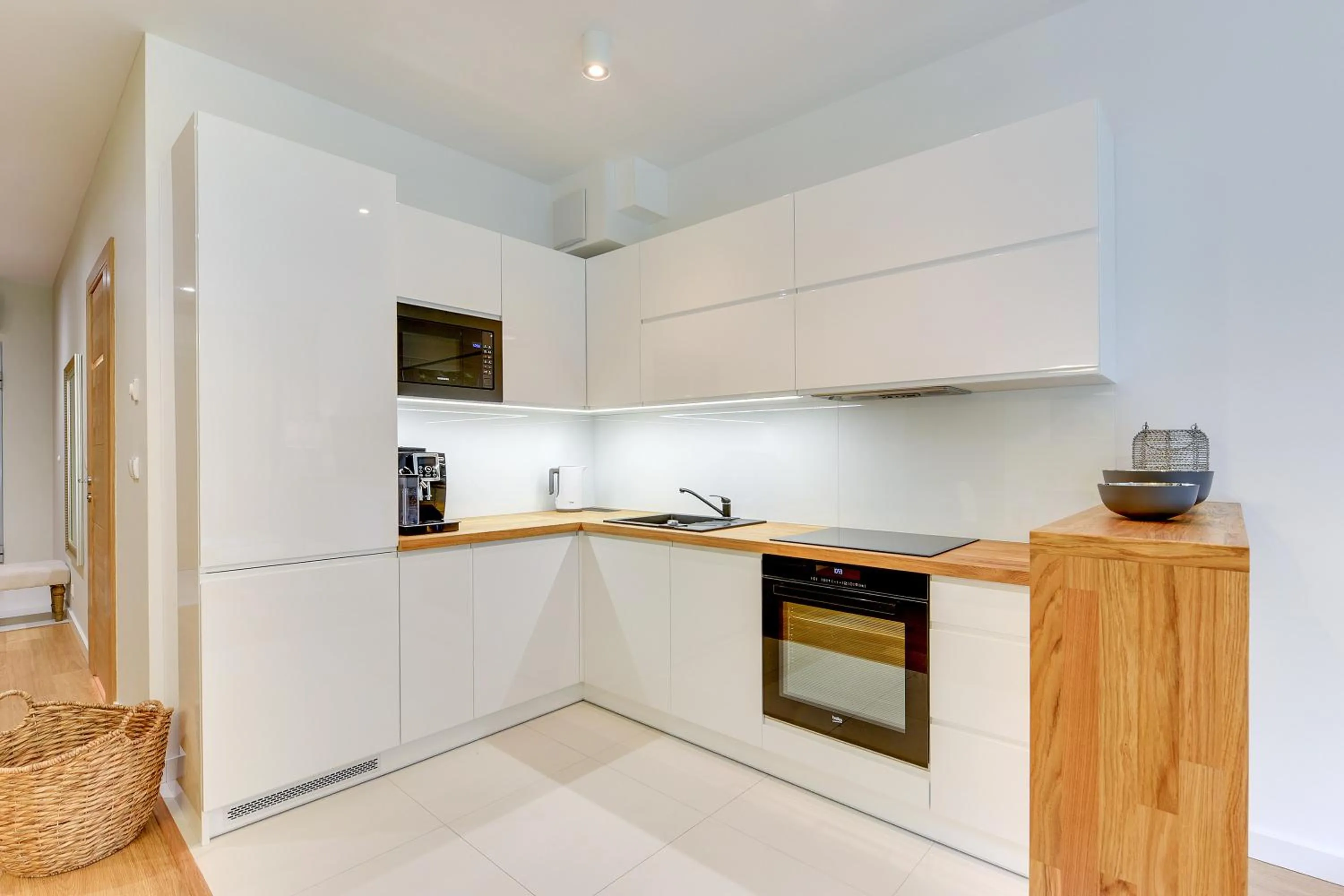 Kitchen or kitchenette in INA Rent - Tre Mare Apartamenty