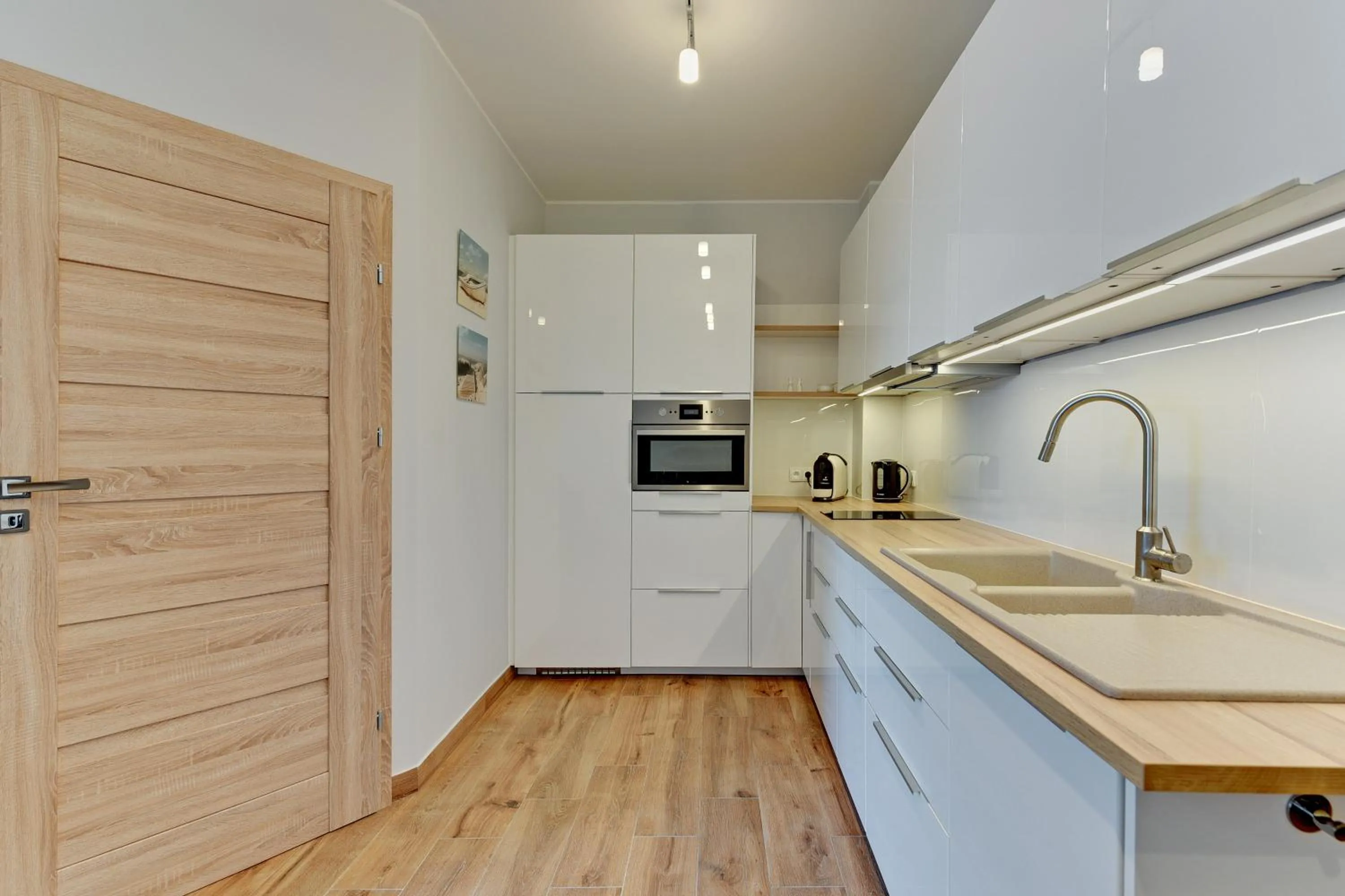 Kitchen or kitchenette in INA Rent - Tre Mare Apartamenty