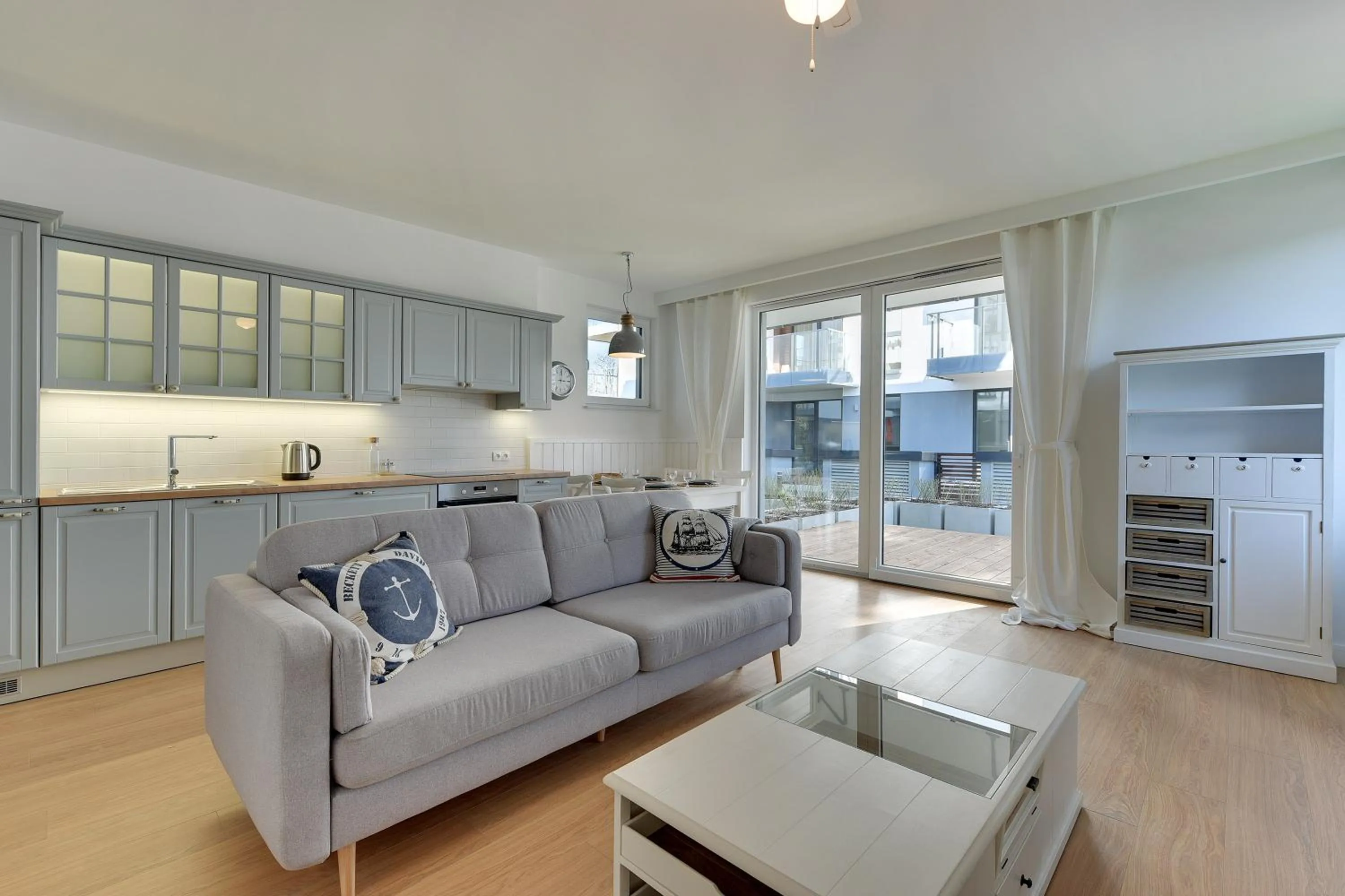 Kitchen or kitchenette in INA Rent - Tre Mare Apartamenty