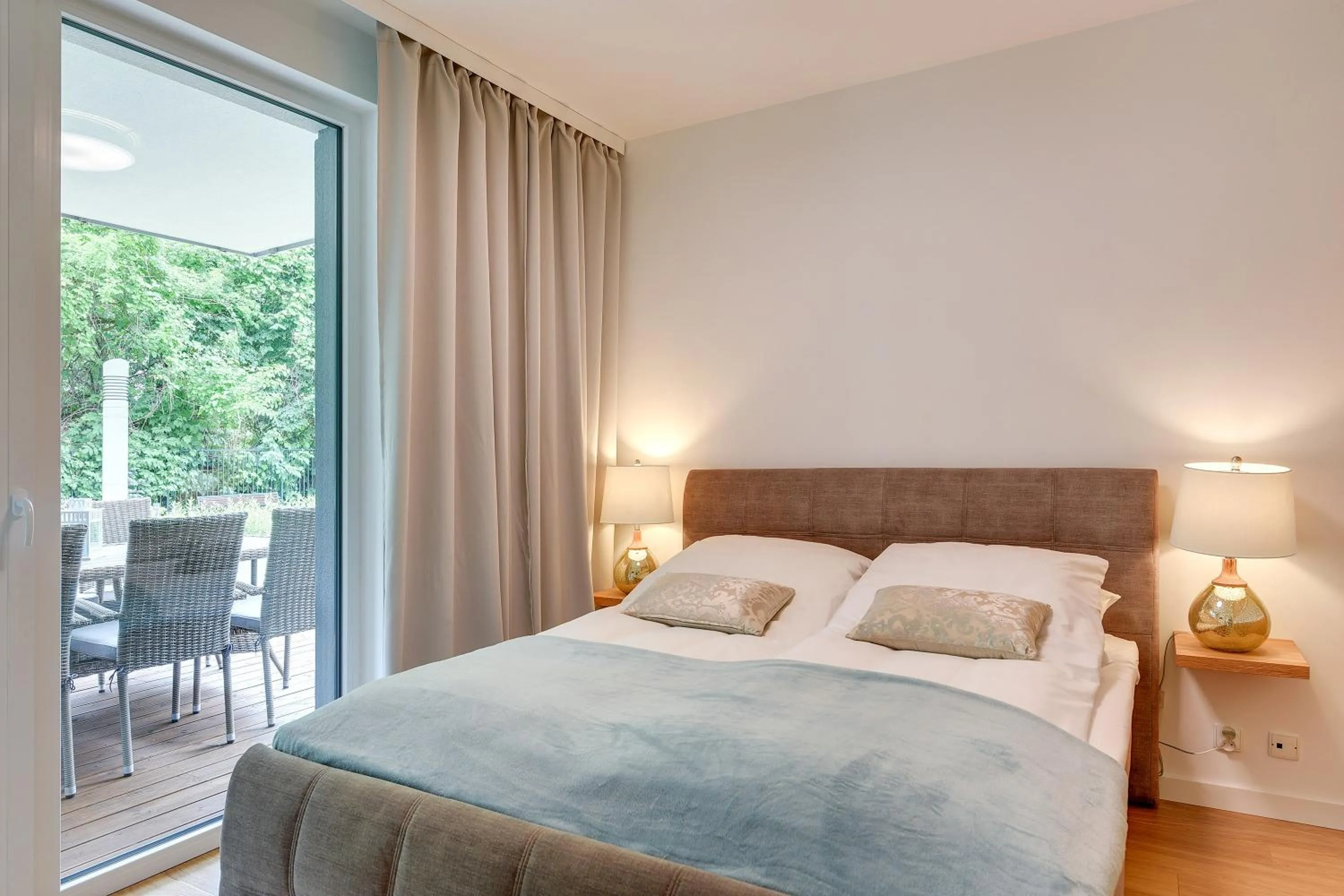 Bedroom, Bed in INA Rent - Tre Mare Apartamenty