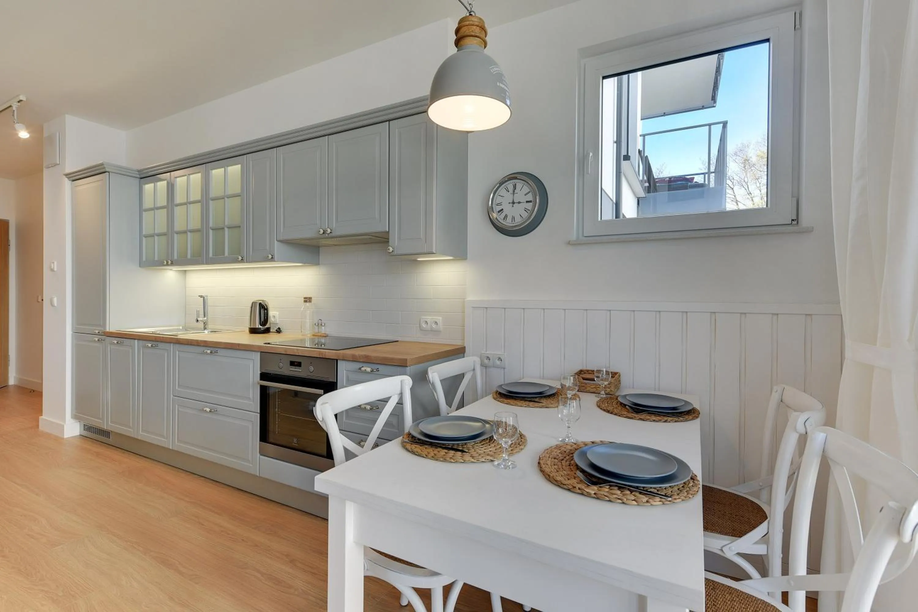 Kitchen or kitchenette in INA Rent - Tre Mare Apartamenty