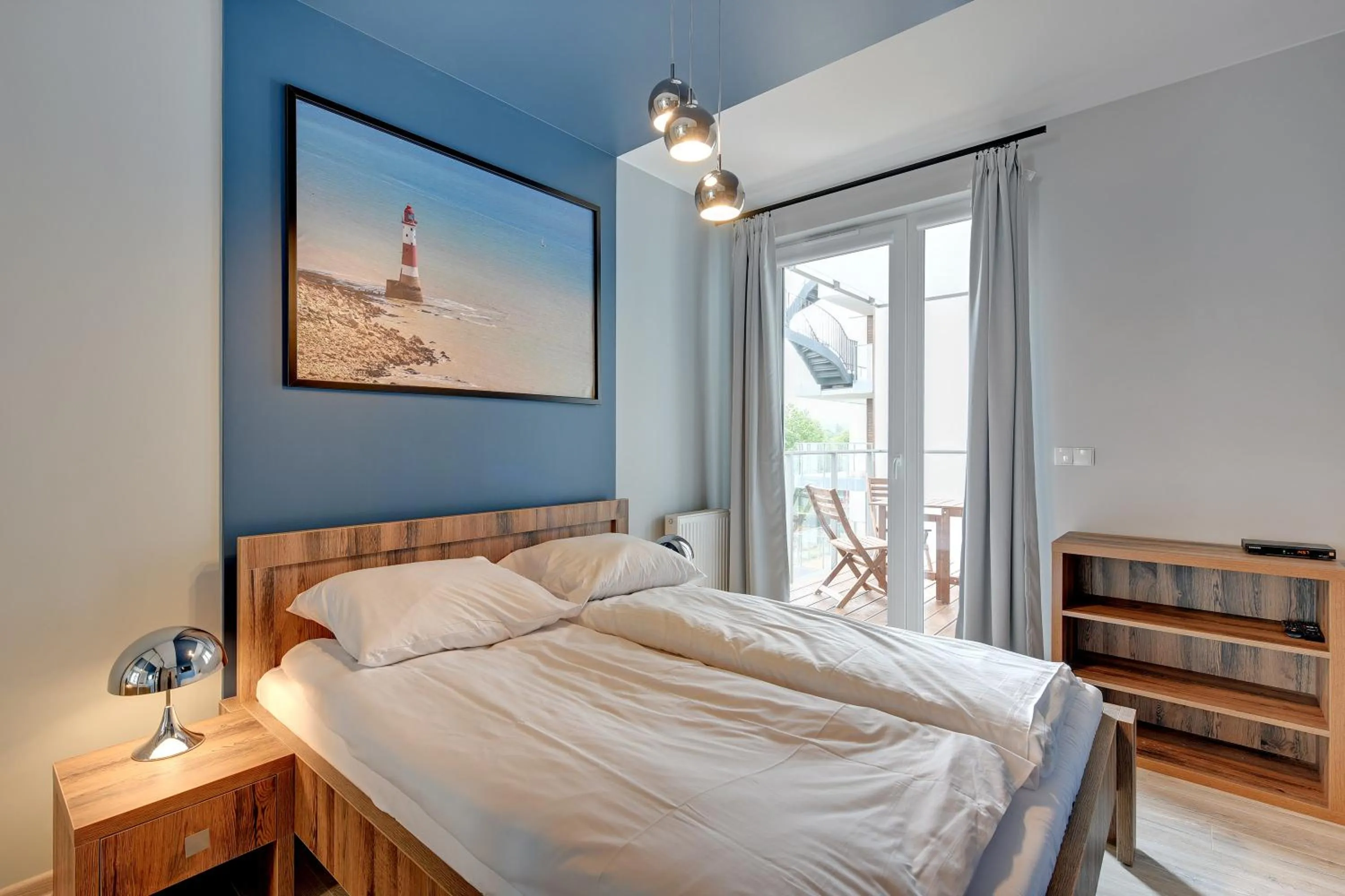 Living room, Bed in INA Rent - Tre Mare Apartamenty