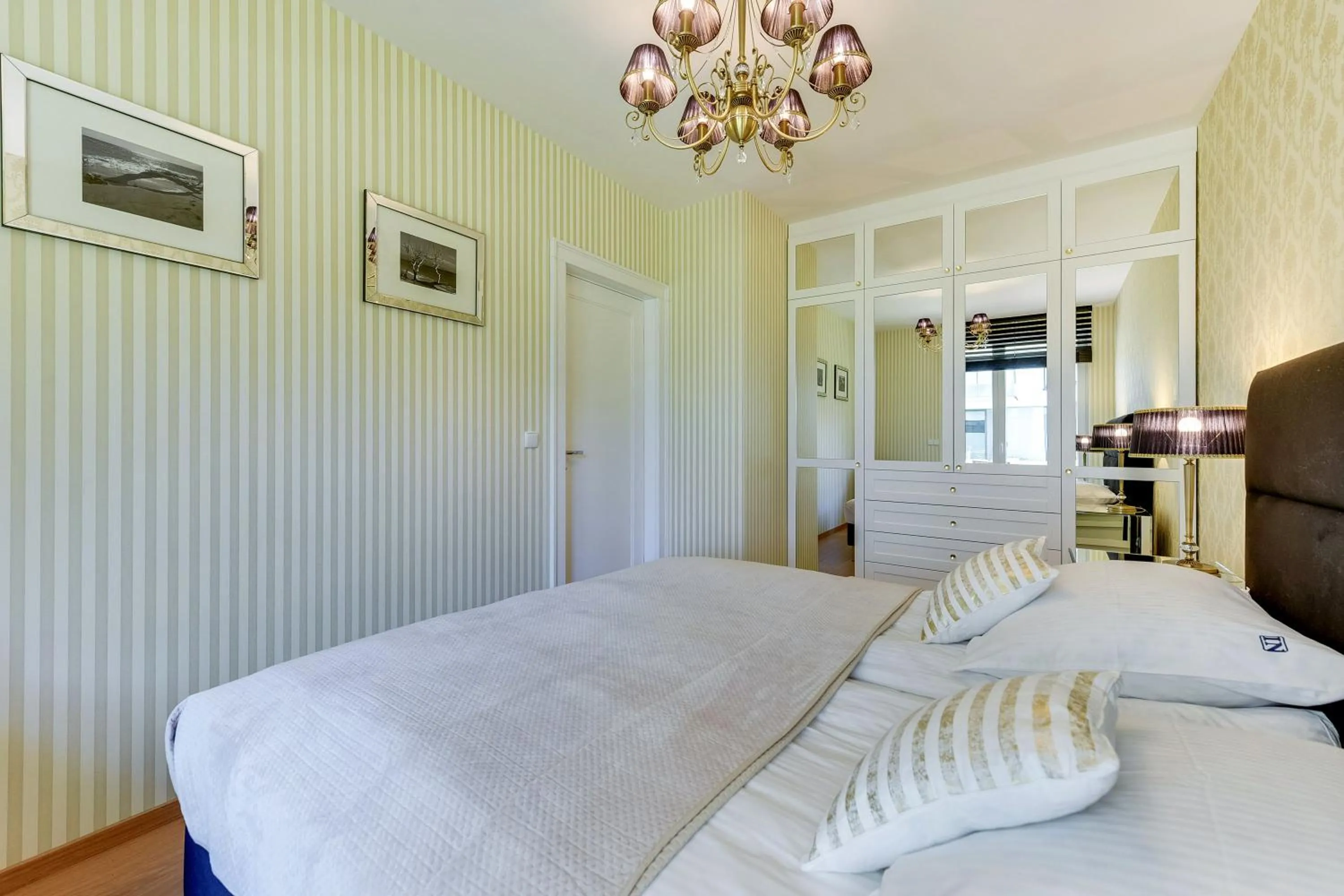 Bedroom, Bed in INA Rent - Tre Mare Apartamenty