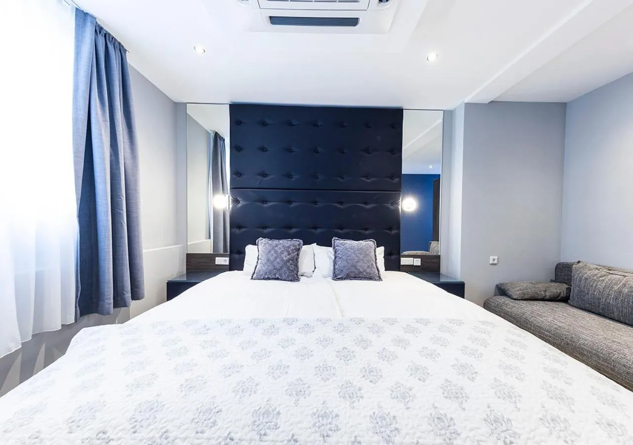 Bed in Hotel Tommasi