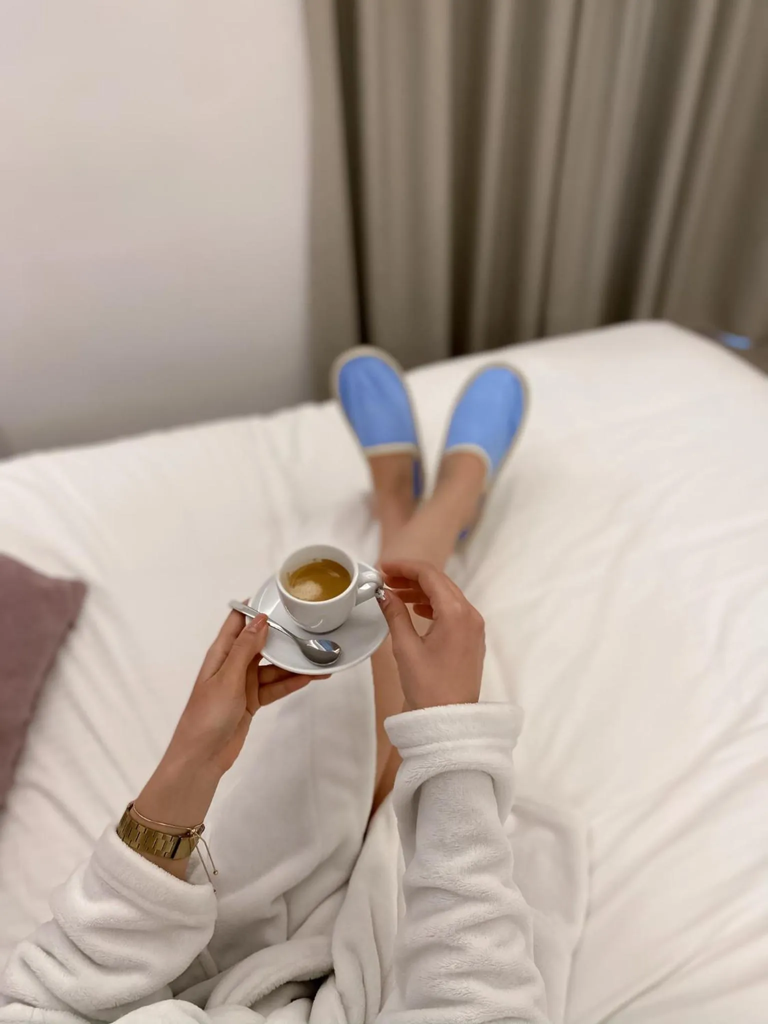 Bed in Hypnos Boutique Hotel