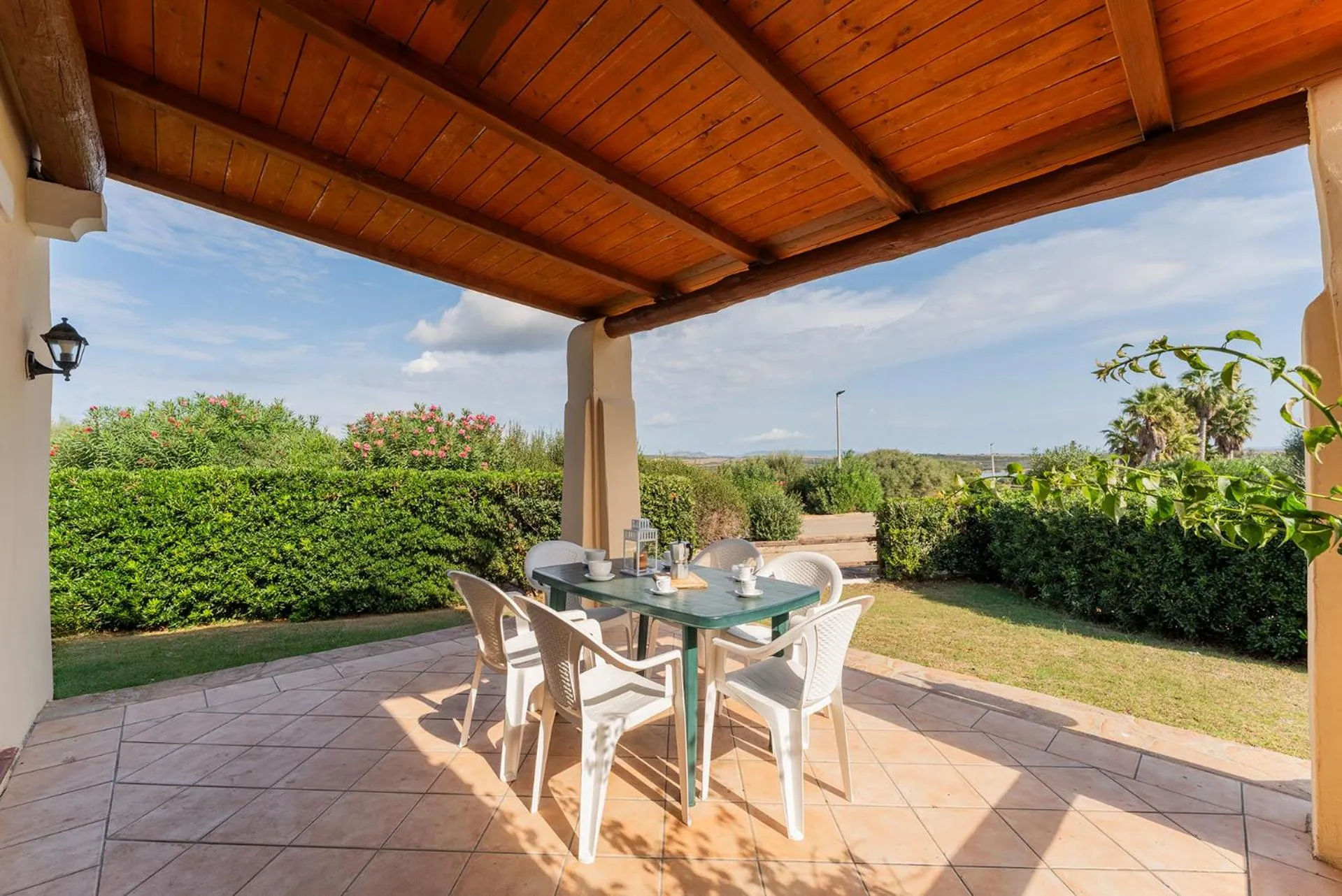 Patio in Sea & Villas